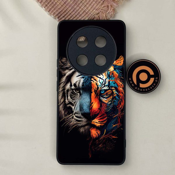 Honor X9c 5G - Tiger 2.0 Series - Premium Metal Printed soft Bumper shock Proof Case