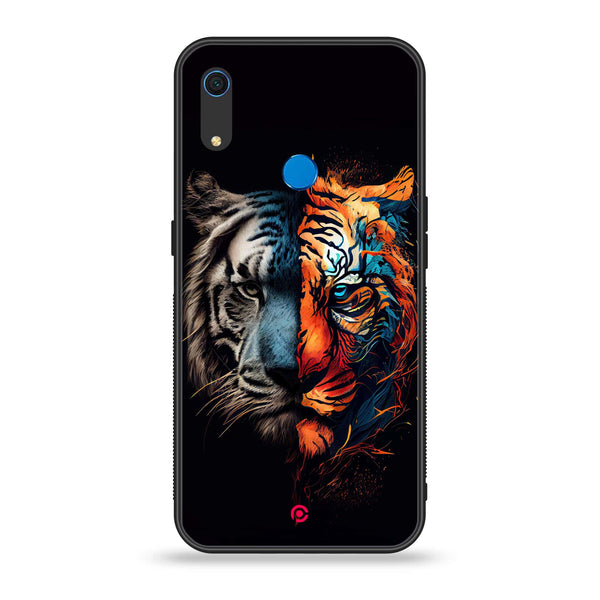 Huawei Y6s - Tiger 2.0 Series - Premium Printed Metal soft Bumper shock Proof Case