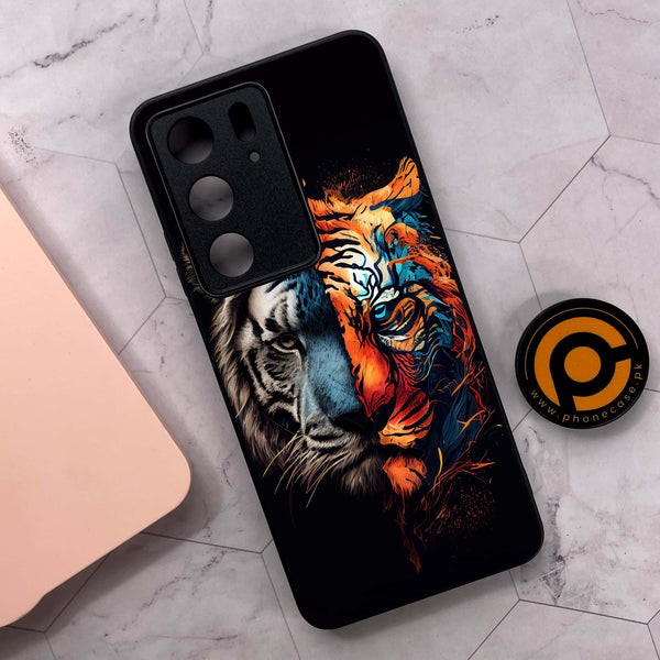 Realme C75x 4G - Tiger 2.0 Series - Premium Metal Printed soft Bumper shock Proof Case