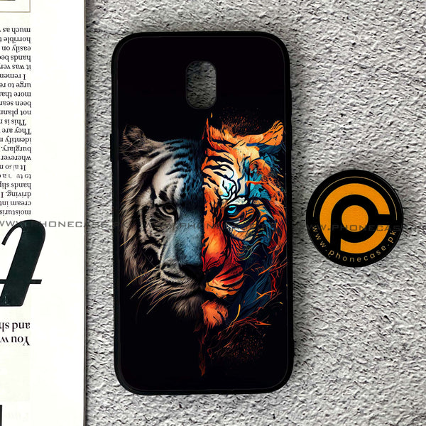 Samsung Galaxy J5 Pro 2017 - Tiger 2.0 Series - Premium Printed Metal soft Bumper shock Proof Case