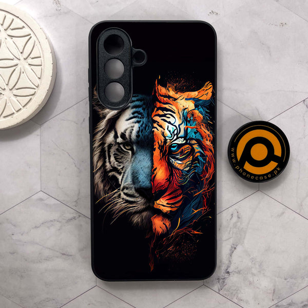 Samsung Galaxy A26 5G - Tiger 2.0 Series - Premium Metal Printed soft Bumper shock Proof Case