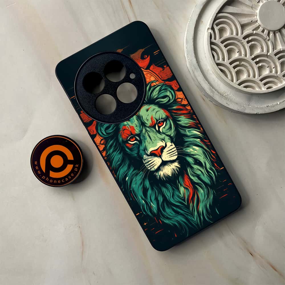 OnePlus 13 - Tiger 2.0 Series - Premium Metal Printed soft Bumper shock Proof Case
