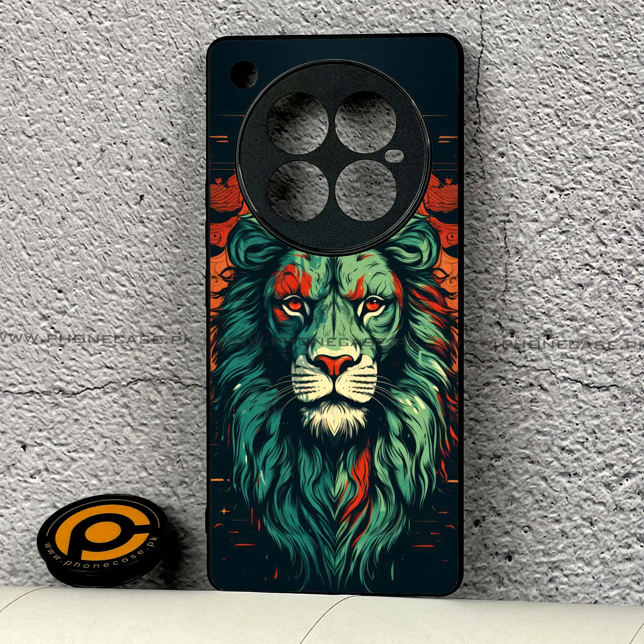 Infinix Zero 40 - Tiger 2.0 Series - Premium Printed Glass soft Bumper shock Proof Case