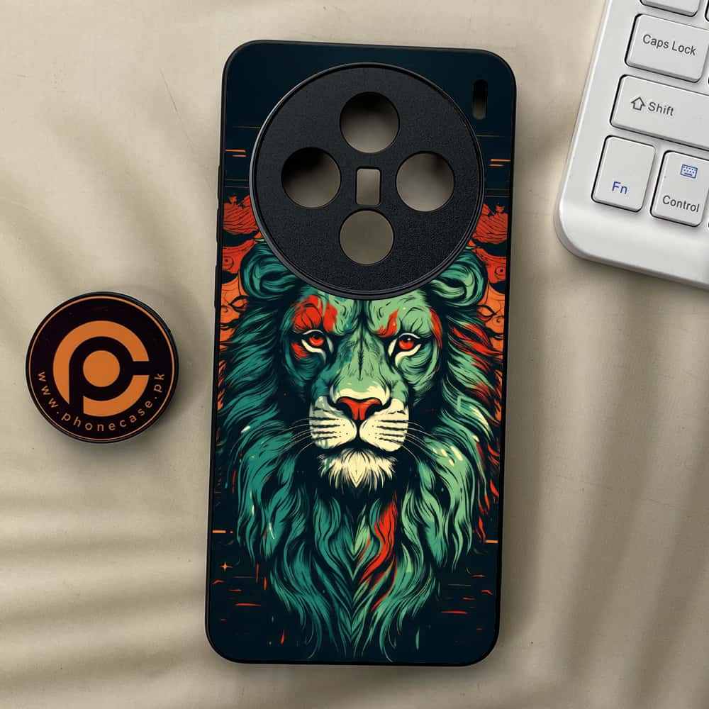 Honor X5b Plus - Tiger 2.0 Series - Premium Metal  Printed soft Bumper shock Proof Case