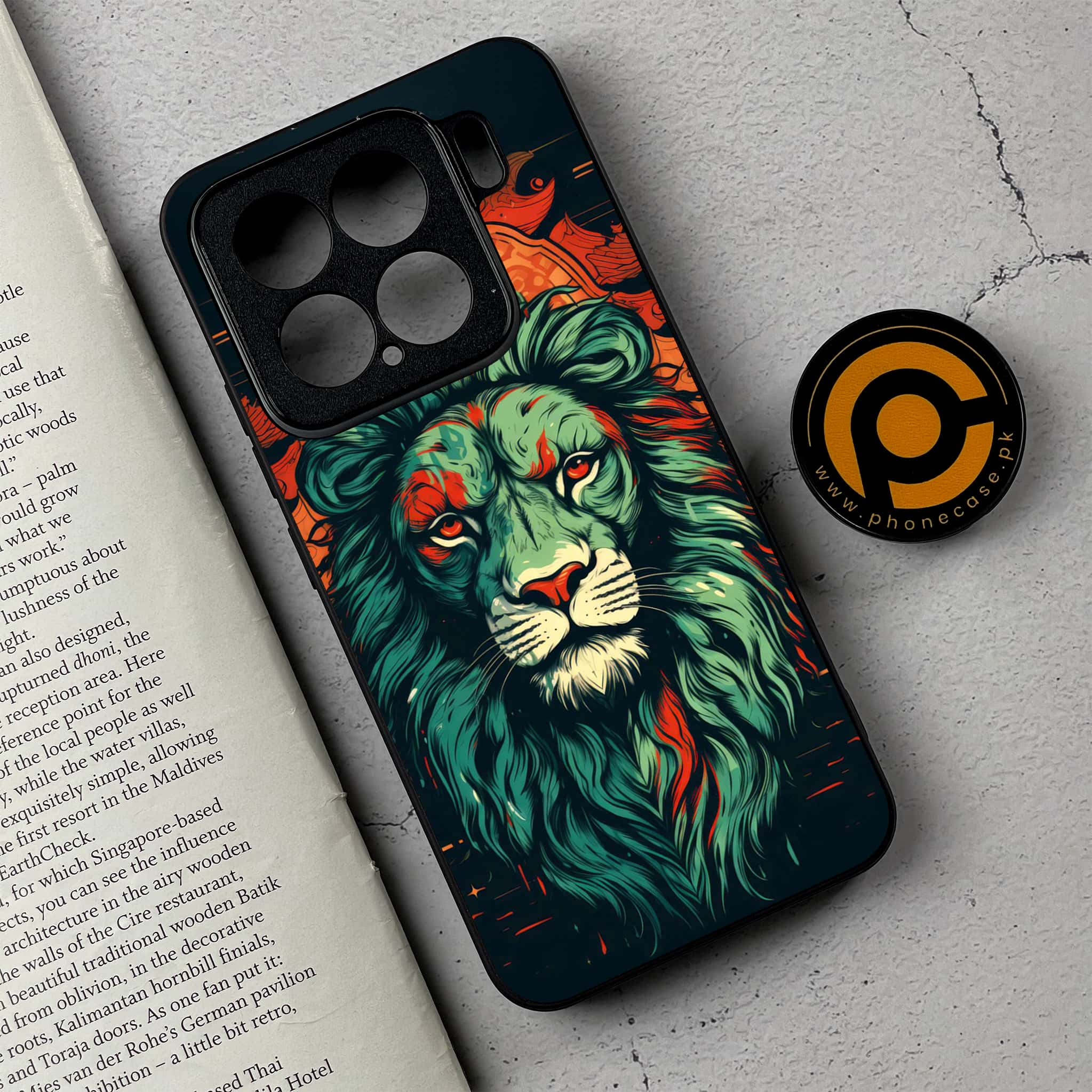 Xiaomi 15 - Tiger 2.0 Series - Premium Metal Printed soft Bumper shock Proof Case