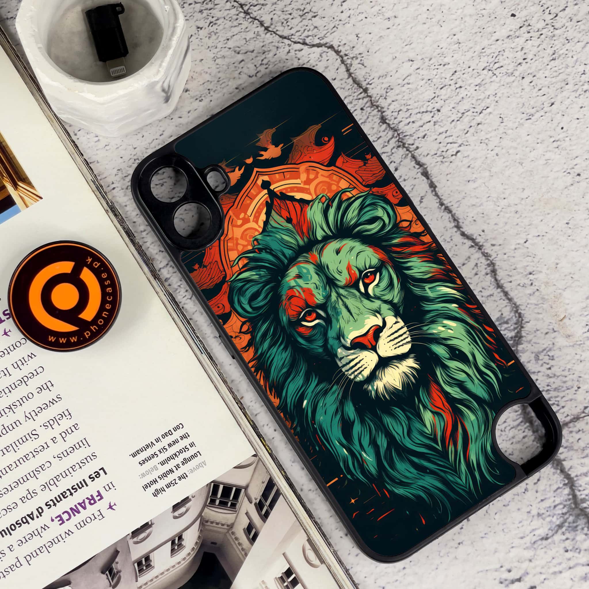 Nothing CMF Phone 1 - Tiger 2.0 Series - Premium Metal Printed soft Bumper Shock Proof Case