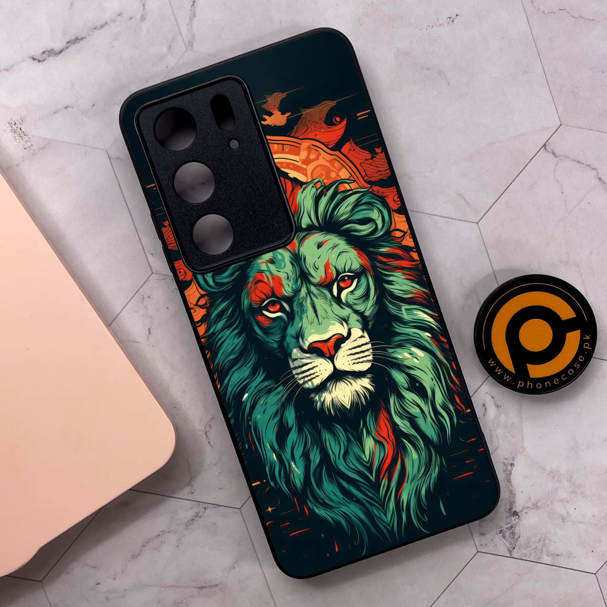 Realme C75x 4G - Tiger 2.0 Series - Premium Metal Printed soft Bumper shock Proof Case