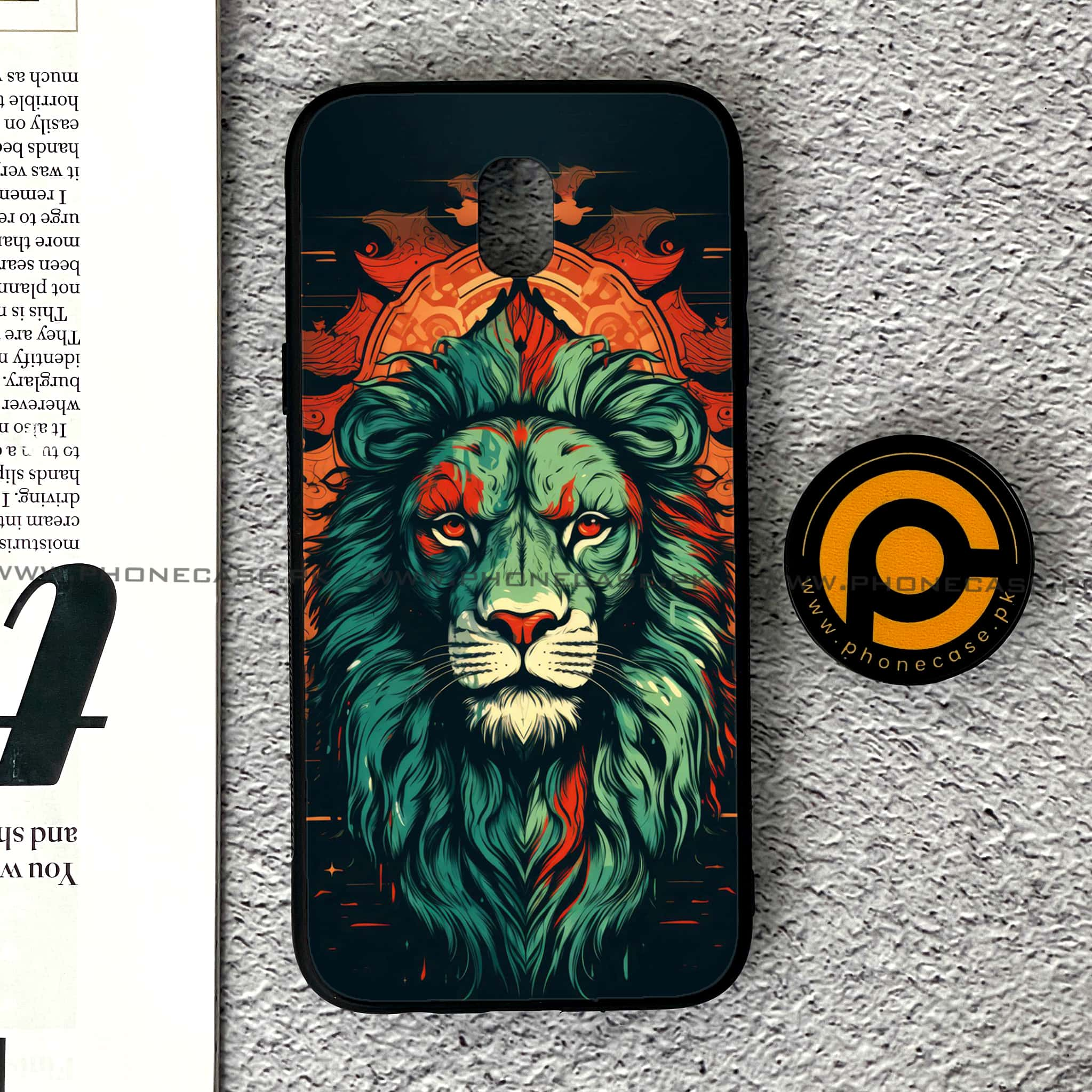 Samsung Galaxy J5 Pro 2017 - Tiger 2.0 Series - Premium Printed Metal soft Bumper shock Proof Case