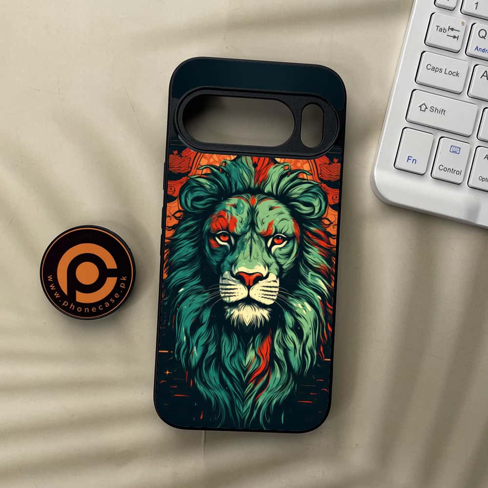 Google Pixel 10  - Tiger 2.0 Series - Premium Metal Printed soft Bumper Shockof Case