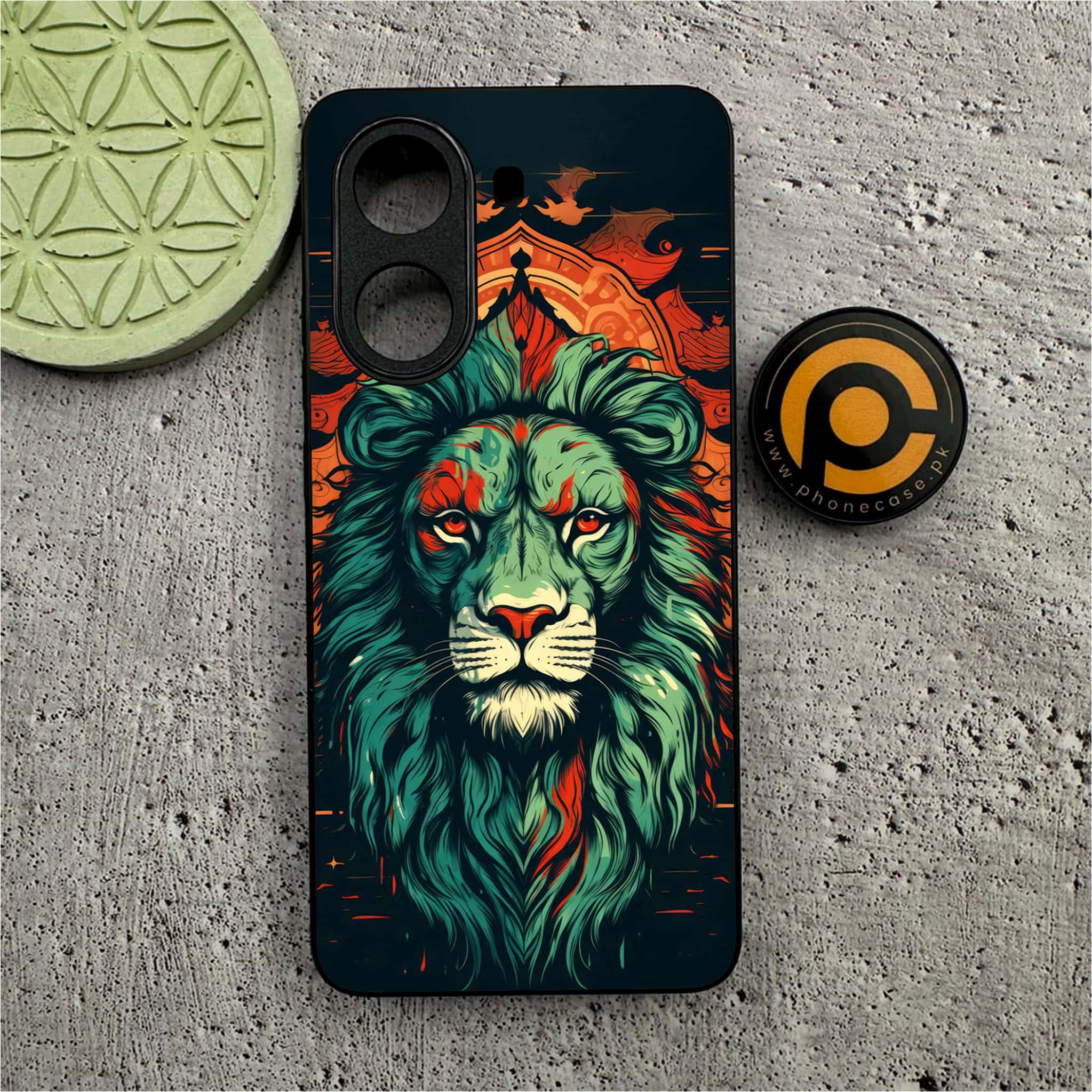Xiaomi Redmi Turbo 4 - Tiger 2.0 Series - Premium Metal Printed soft Bumper shock Proof Case