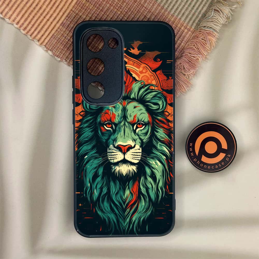 Tecno Spark 40 Pro Plus - Tiger 2.0 Series - Premium Metal Printed soft Bumper shock Proof Case