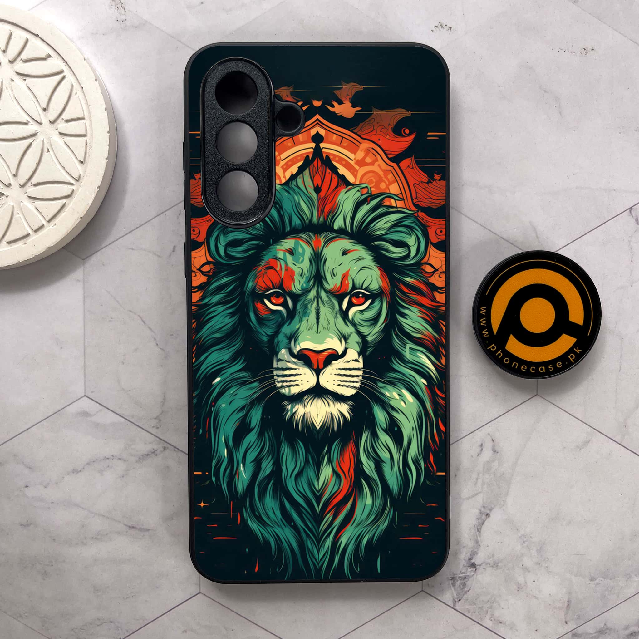 Samsung Galaxy A26 5G - Tiger 2.0 Series - Premium Metal Printed soft Bumper shock Proof Case
