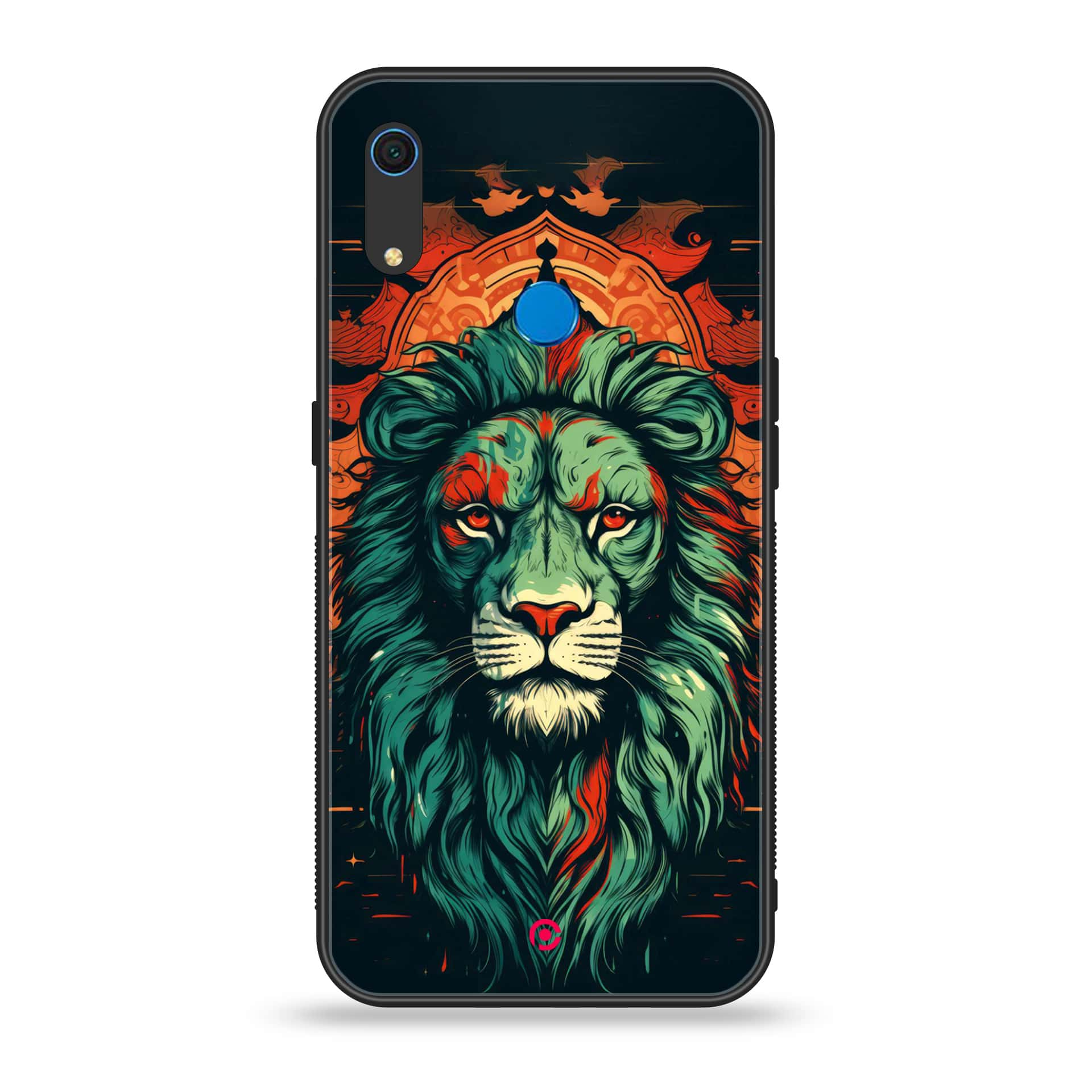 Huawei Y6s - Tiger 2.0 Series - Premium Printed Metal soft Bumper shock Proof Case