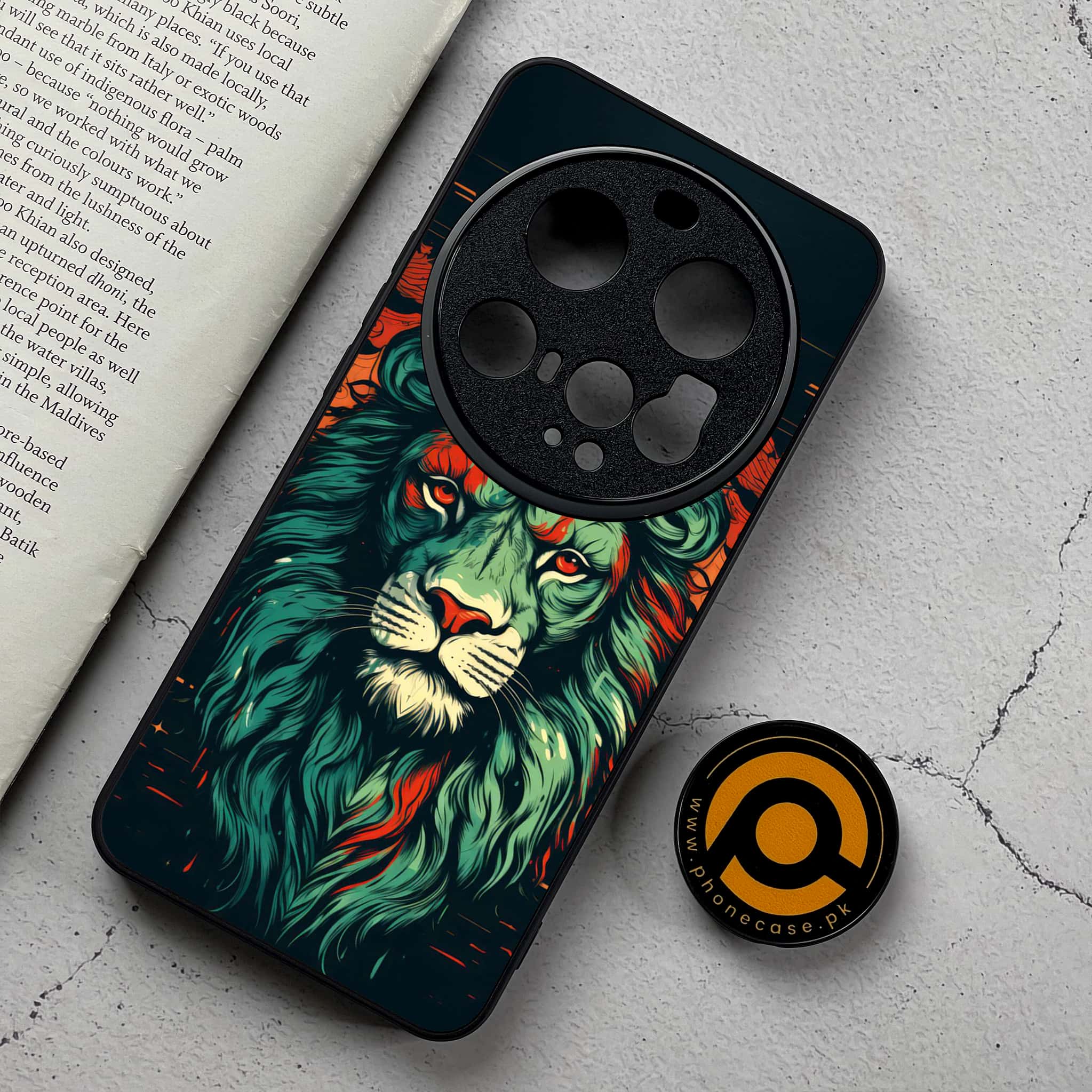 Xiaomi 15 Ultra - Tiger 2.0 Series - Premium Metal Printed Soft Bumper Shockproof Case