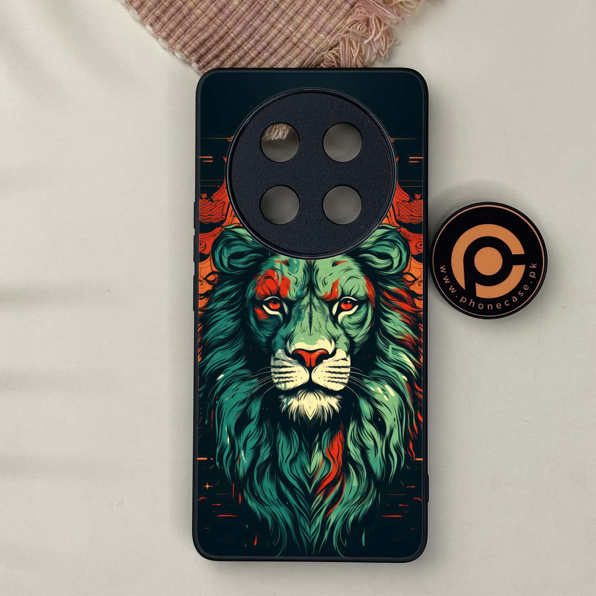 Honor X9c 5G - Tiger 2.0 Series - Premium Metal Printed soft Bumper shock Proof Case