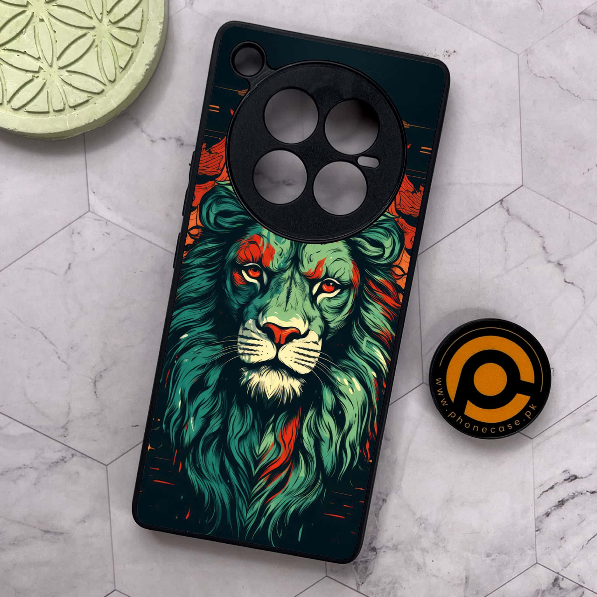 Infinix Zero 40 5G - Tiger 2.0 Series - Premium Metal Printed soft Bumper shock Proof Case