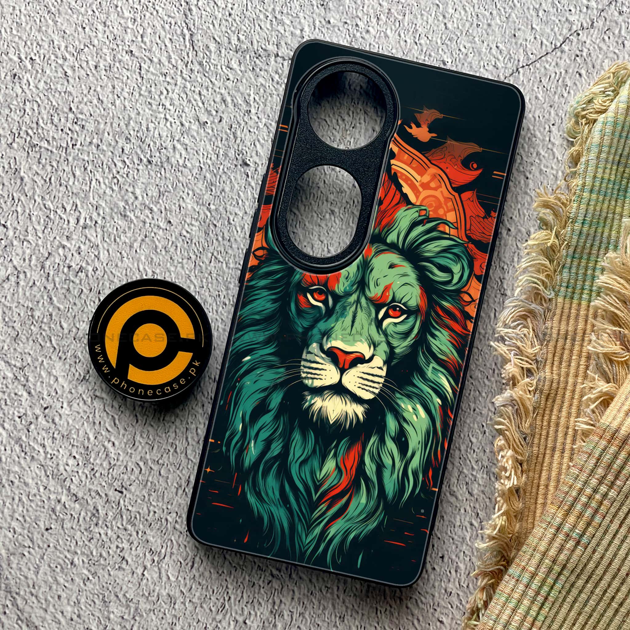 Vivo V40 Pro - Tiger 2.0 Series - Premium Metal Printed soft Bumper shock Proof Case