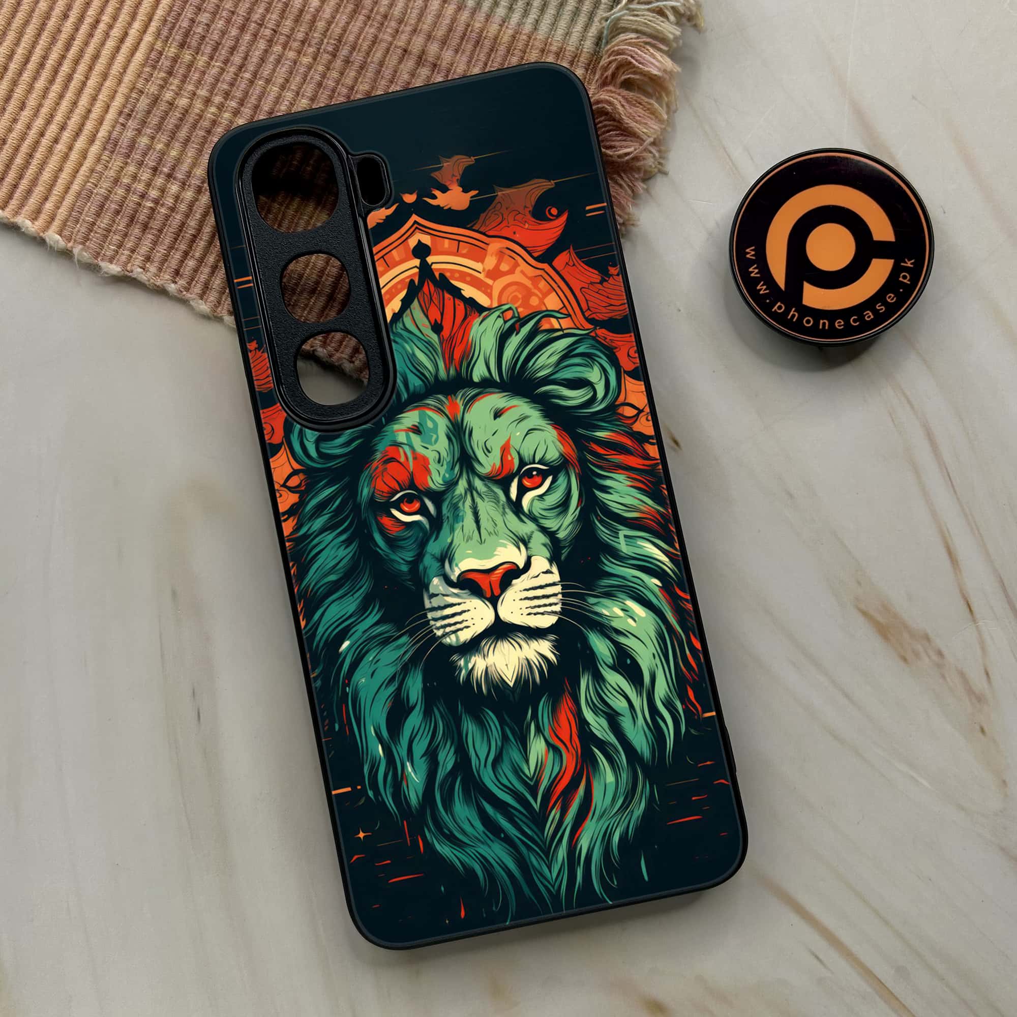 Vivo Y400 - Tiger 2.0 Series - Premium Metal Printed soft Bumper shock Proof Case