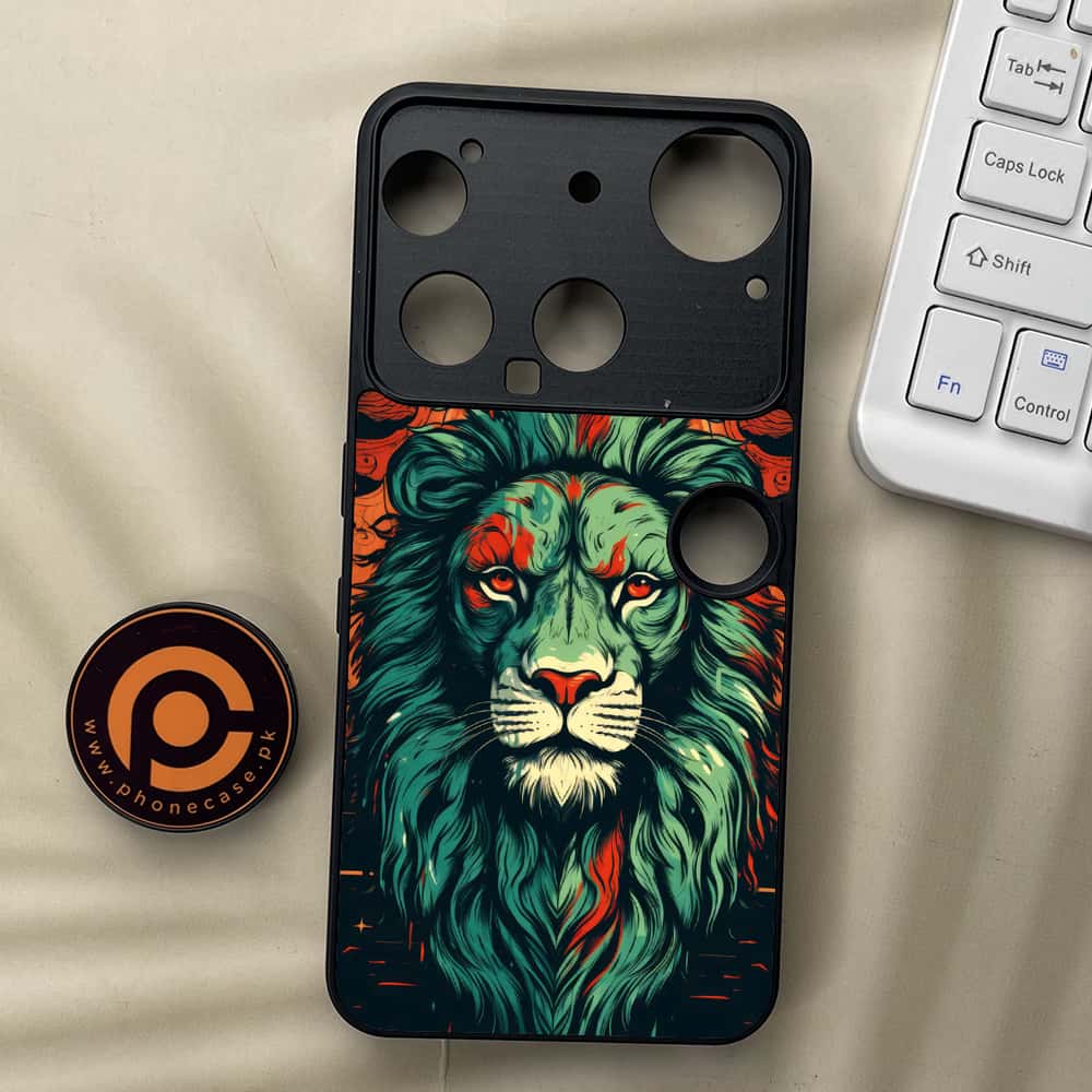 Nothing Phone 3 - Tiger 2.0 Series - Premium Metal  Printed soft Bumper shock Proof Case