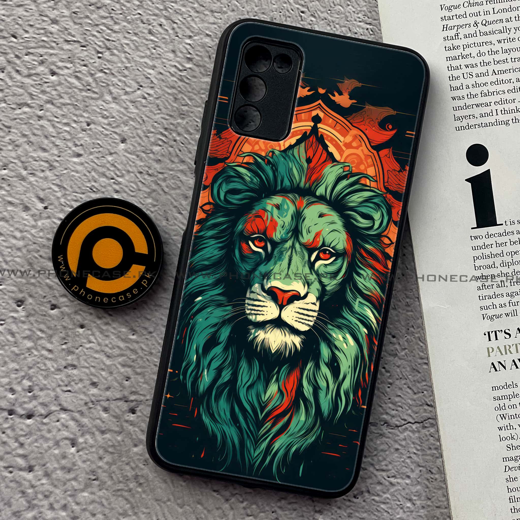 Samsung Galaxy A02s - Tiger 2.0 Series  - Premium Printed Metal soft Bumper shock Proof Case