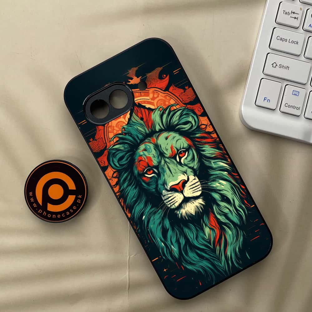 Google Pixel 9a - Tiger 2.0 Series - Premium Metal Printed soft Bumper Shock Proof Case
