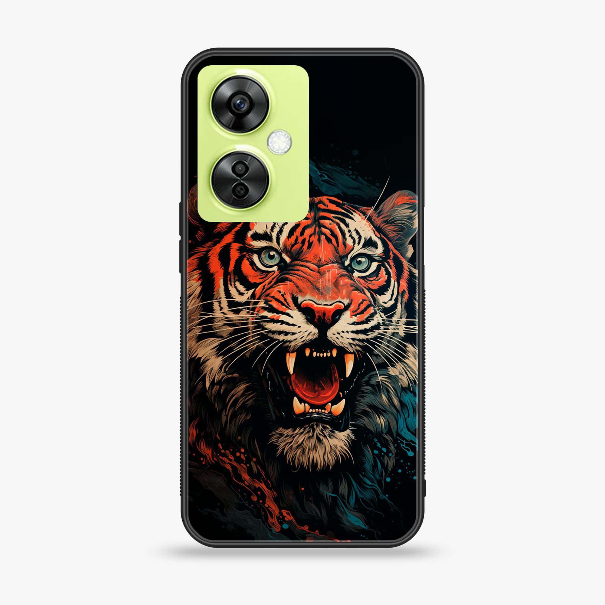 OnePlus Nord CE 3 Lite - Tiger 2.0 Series - Premium Printed soft Bumper shock Proof Case