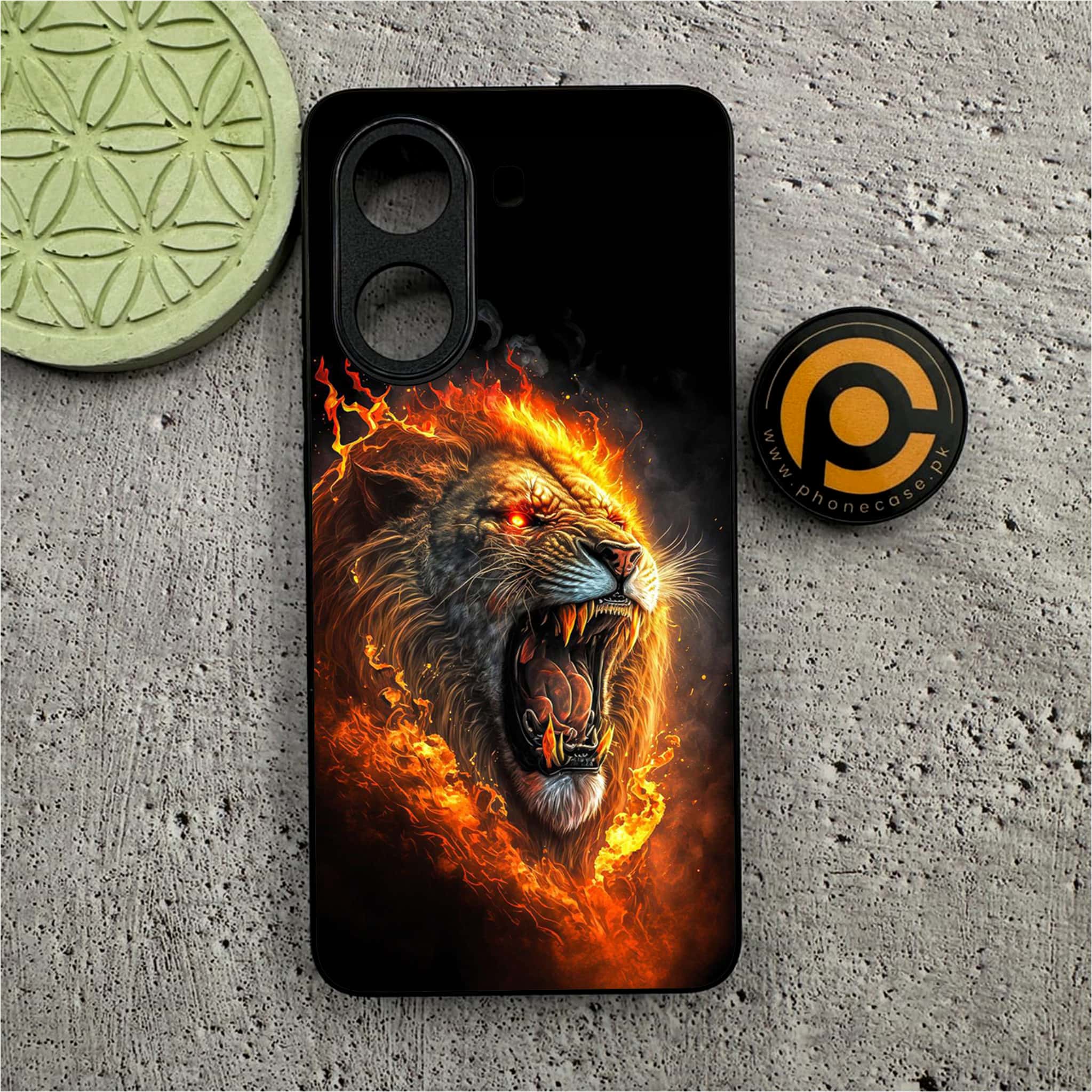 Xiaomi Redmi Turbo 4 - Tiger 2.0 Series - Premium Metal Printed soft Bumper shock Proof Case
