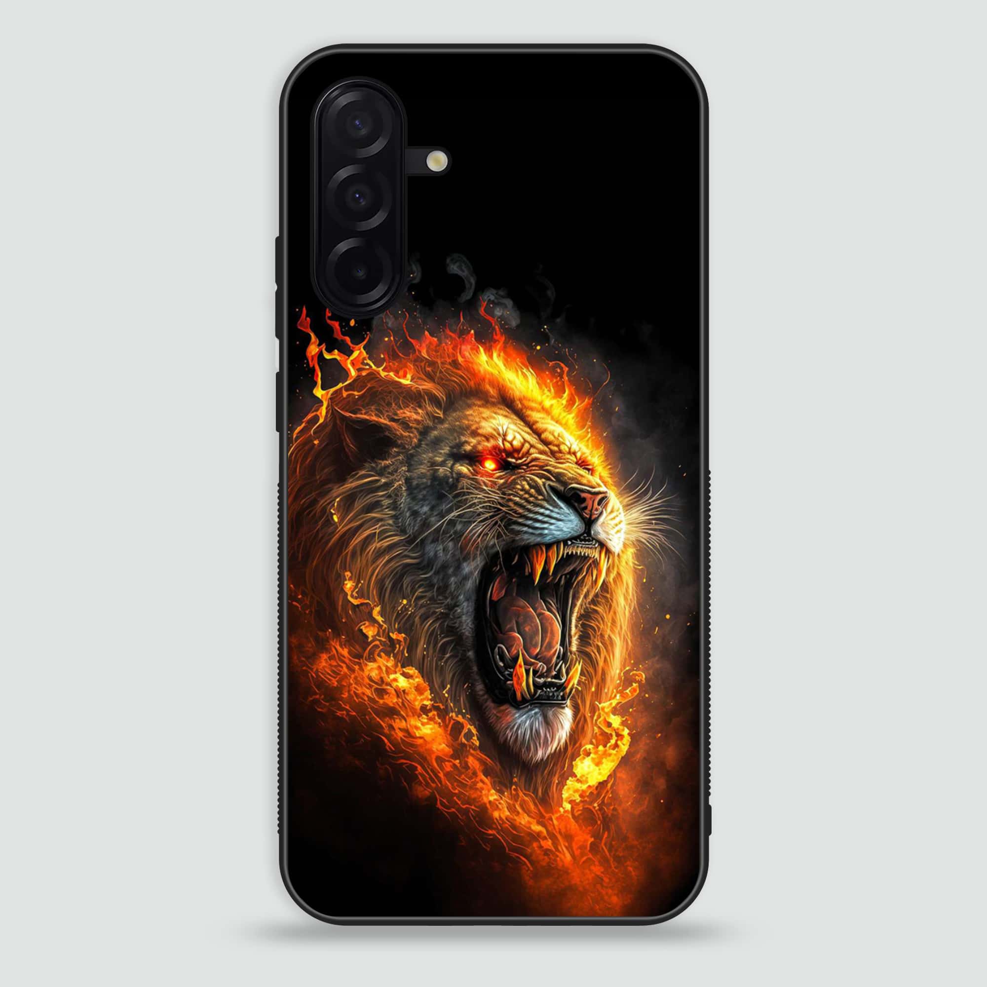 Samsung Galaxy A26 - Tiger 2.0 Series - Premium Printed Glass soft Bumper shock Proof Case