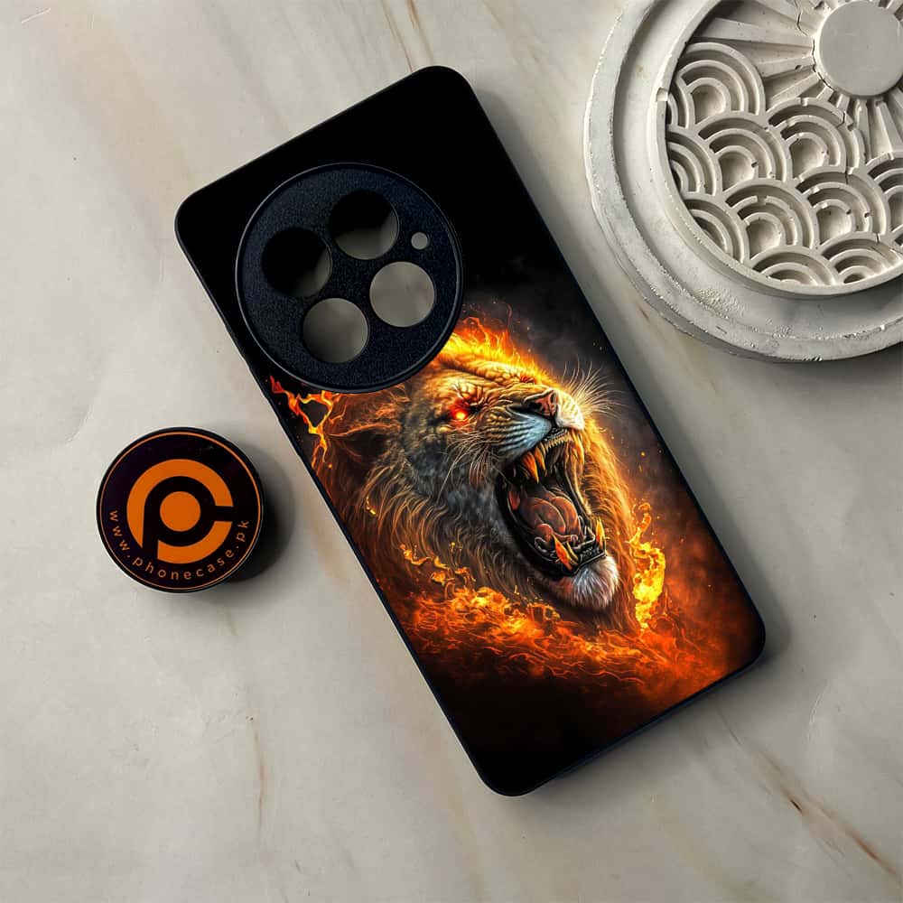 OnePlus 13 - Tiger 2.0 Series - Premium Metal Printed soft Bumper shock Proof Case