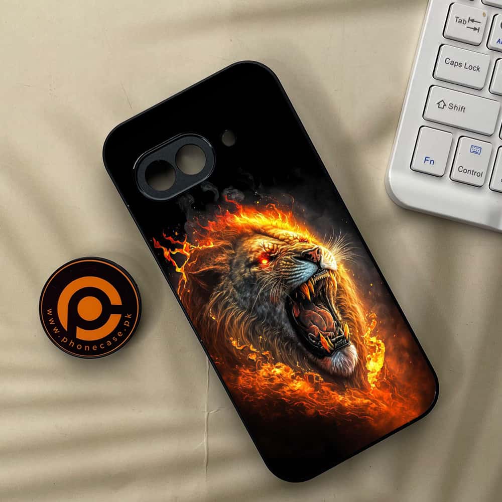 Google Pixel 9a - Tiger 2.0 Series - Premium Metal Printed soft Bumper Shock Proof Case