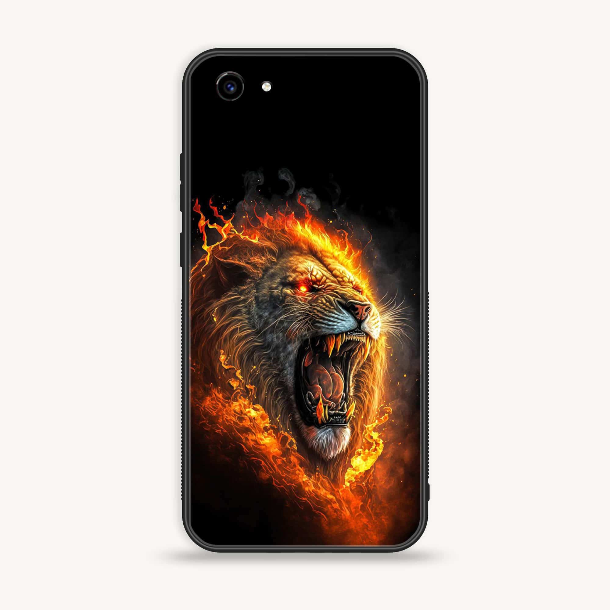 Vivo Y83 - Tiger 2.0 Series - Premium Printed Glass soft Bumper shock Proof Case