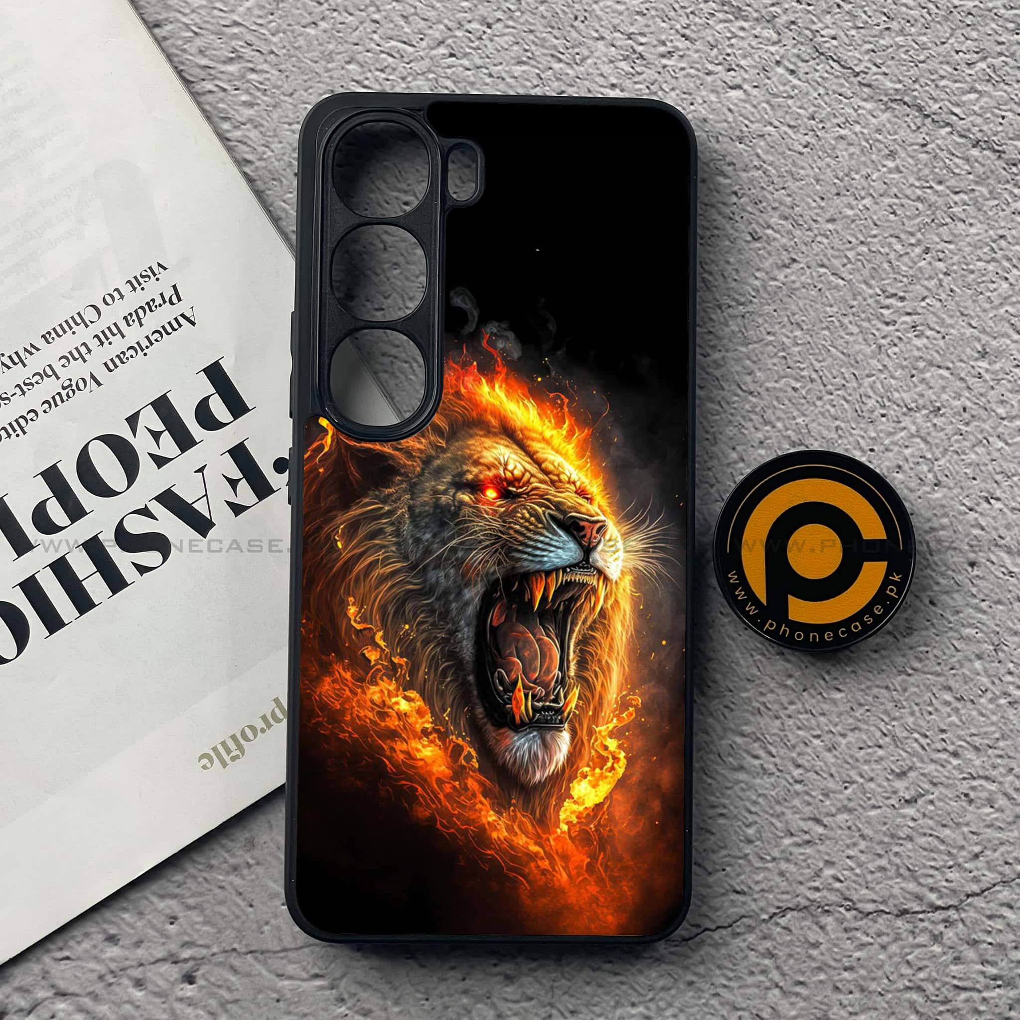 Vivo Y200 4G - Tiger 2.0 Series - Premium Metal Printed soft Bumper Shock Proof Case