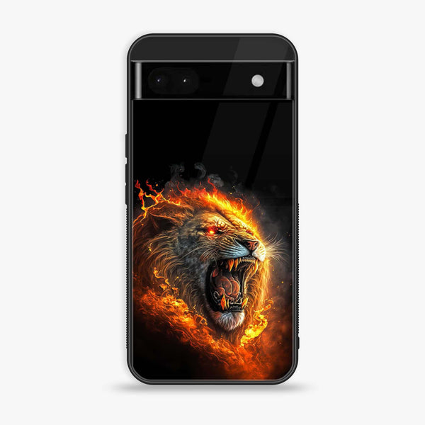 Google Pixel 6A - Tiger 2.0  Design 4 - Premium Printed Glass soft Bumper shock Proof Case CS-24381