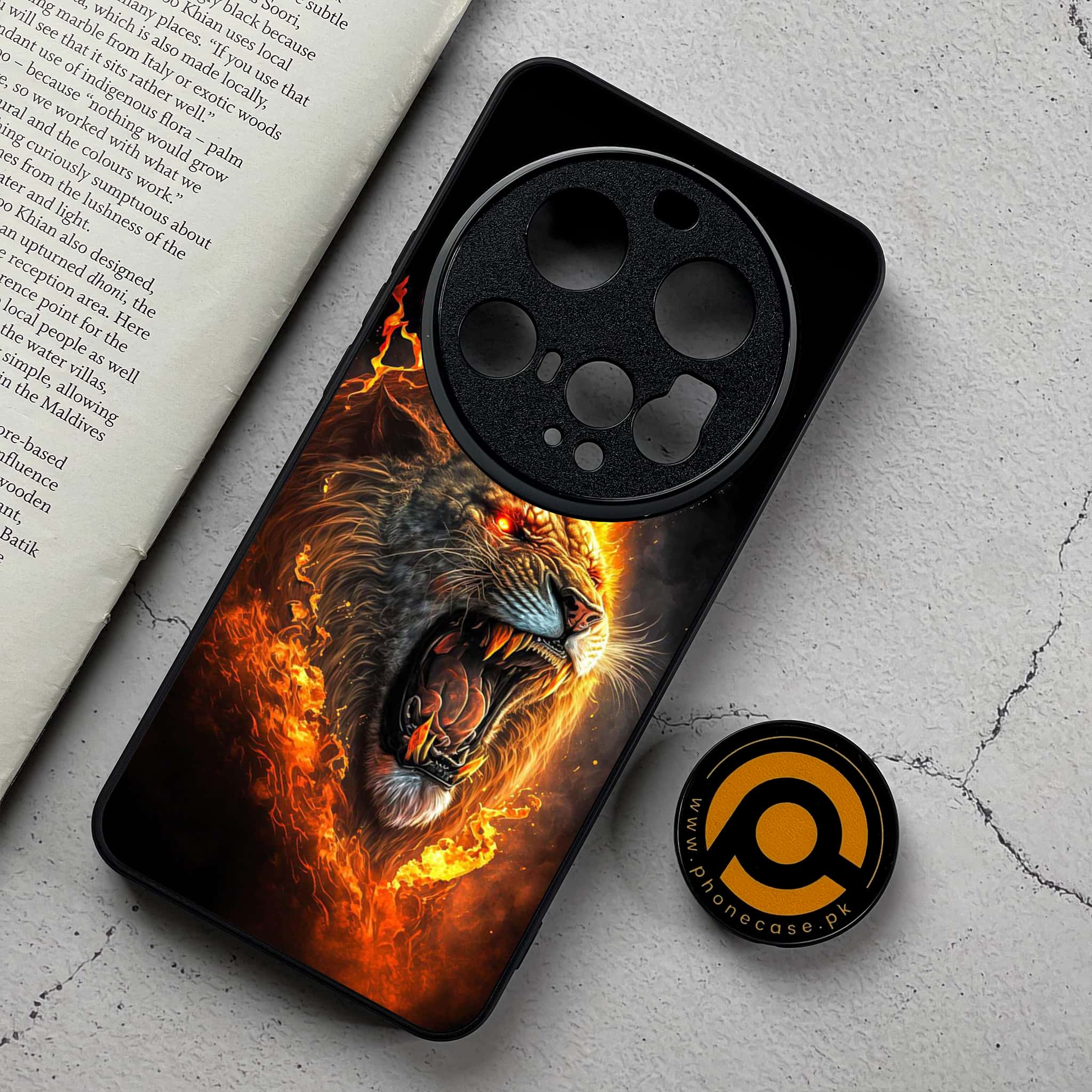 Xiaomi 15 Ultra - Tiger 2.0 Series - Premium Metal Printed Soft Bumper Shockproof Case