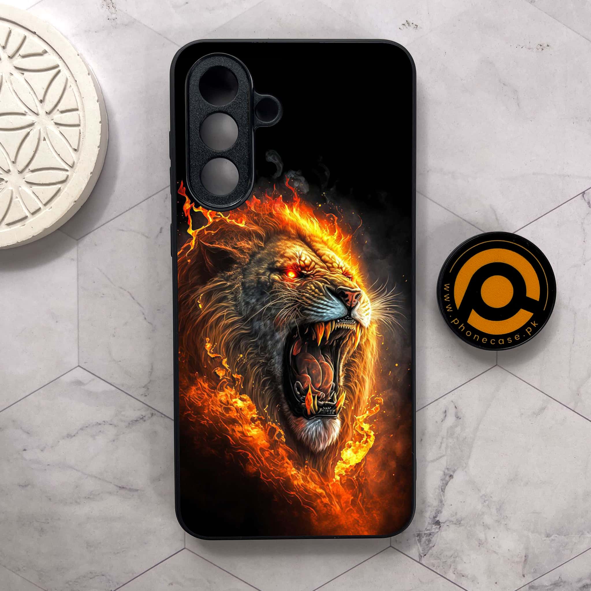 Samsung Galaxy A26 5G - Tiger 2.0 Series - Premium Metal Printed soft Bumper shock Proof Case