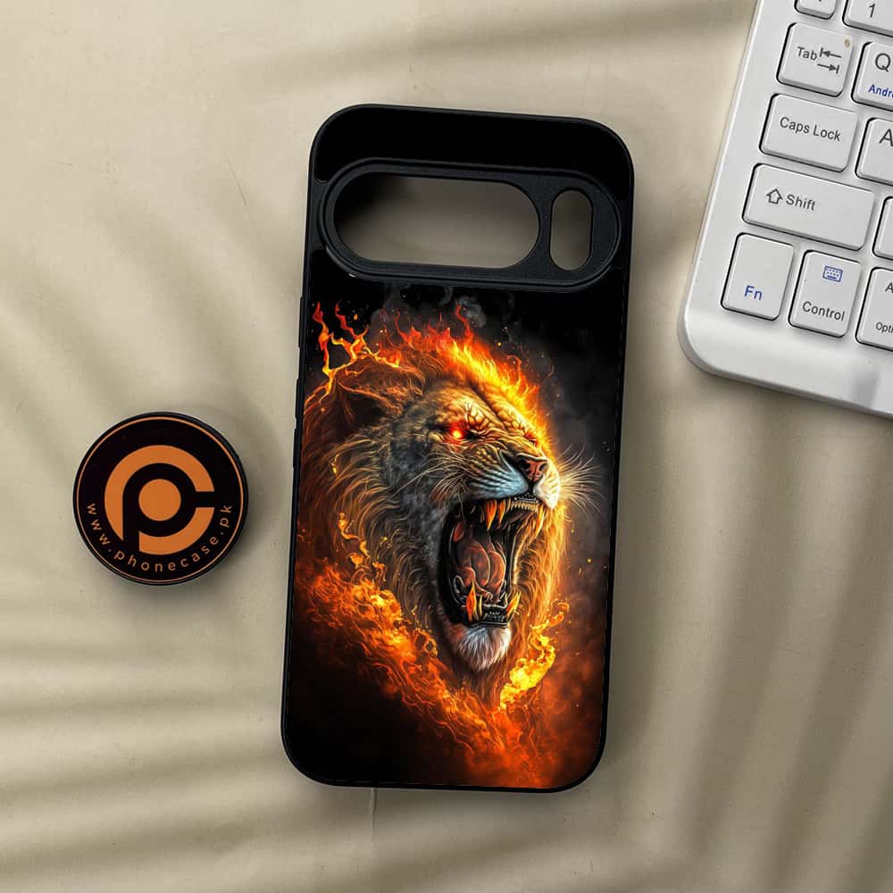 Google Pixel 10 Pro XL - Tiger 2.0 Series - Premium Metal Printed soft Bumper Shock Proof Case