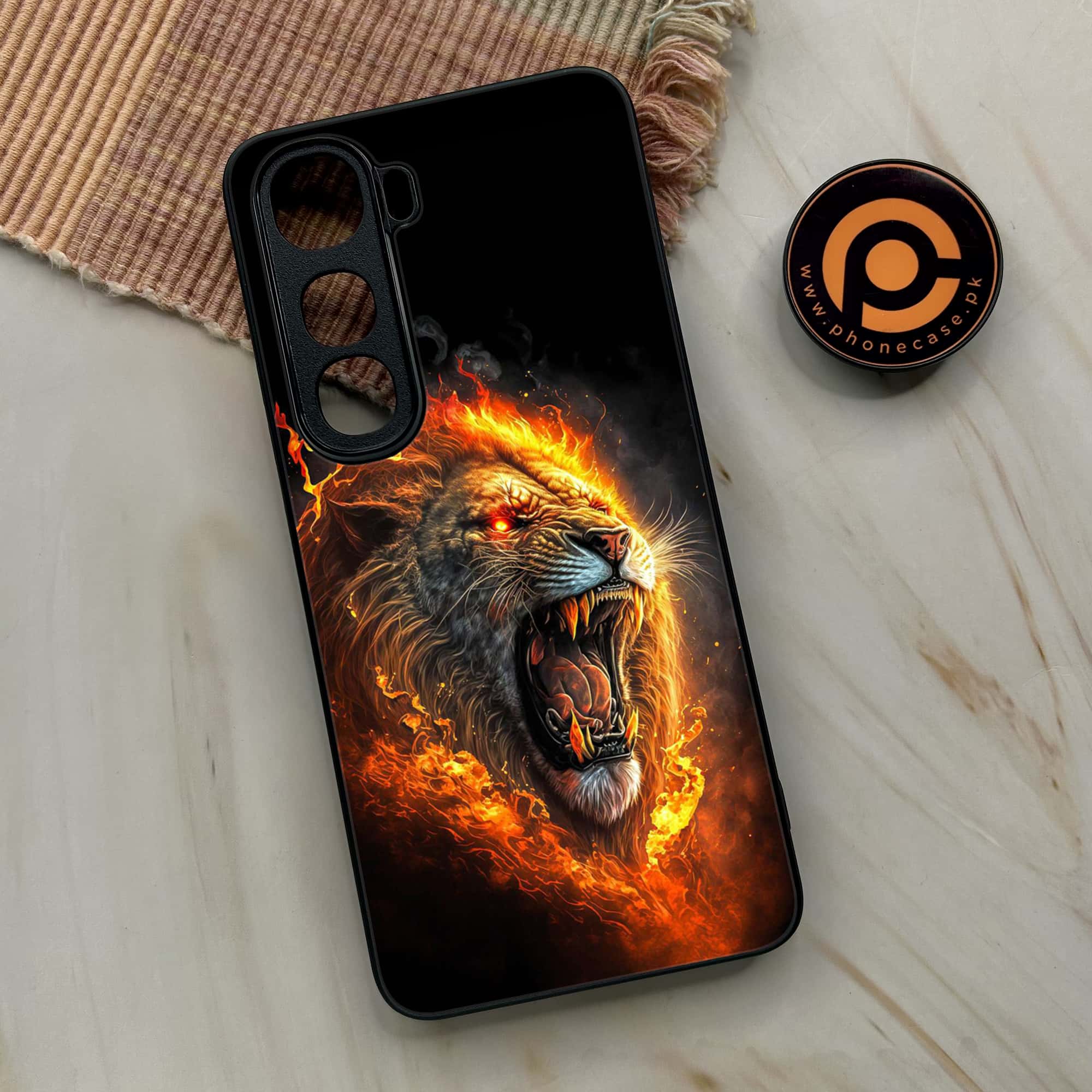 Vivo Y400 - Tiger 2.0 Series - Premium Metal Printed soft Bumper shock Proof Case