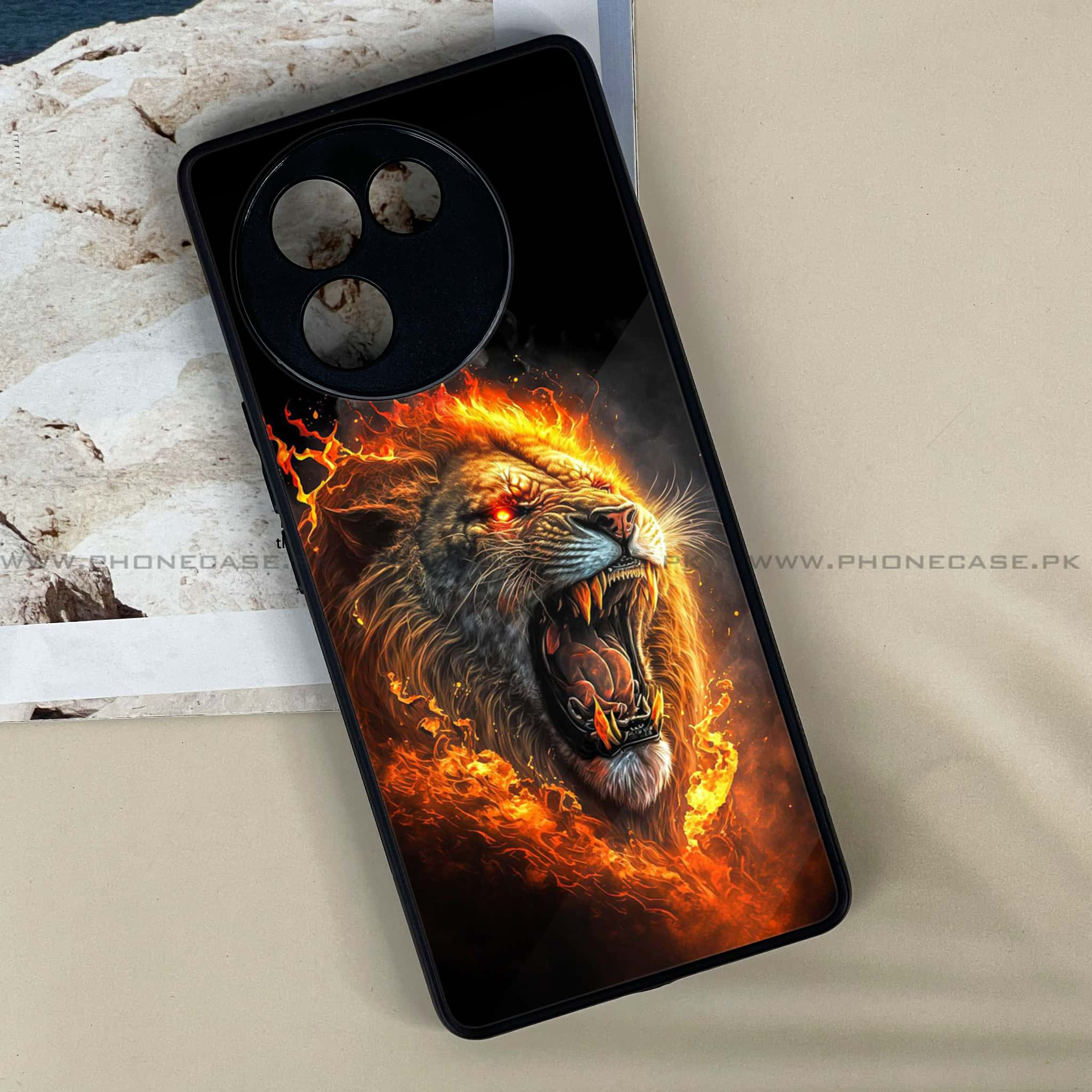 Vivo V30E - Tiger 2.0 Series - Premium Printed Metal soft Bumper shock Proof Case