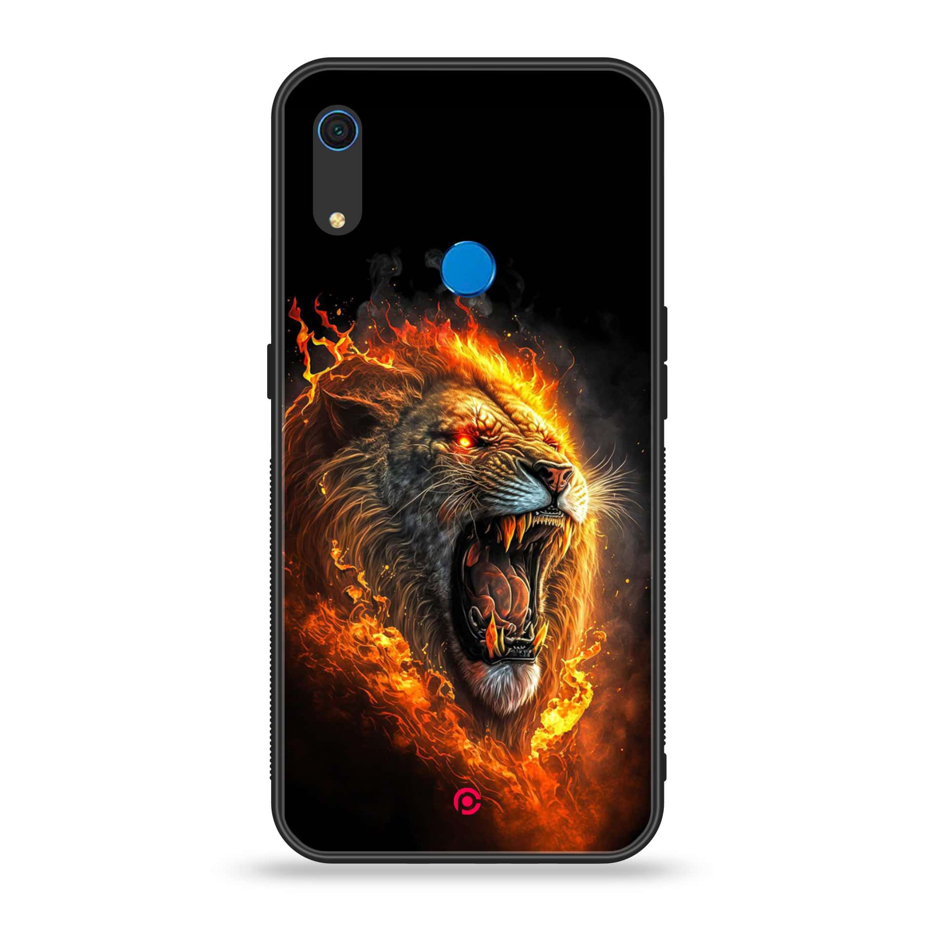 Huawei Y6s - Tiger 2.0 Series - Premium Printed Metal soft Bumper shock Proof Case