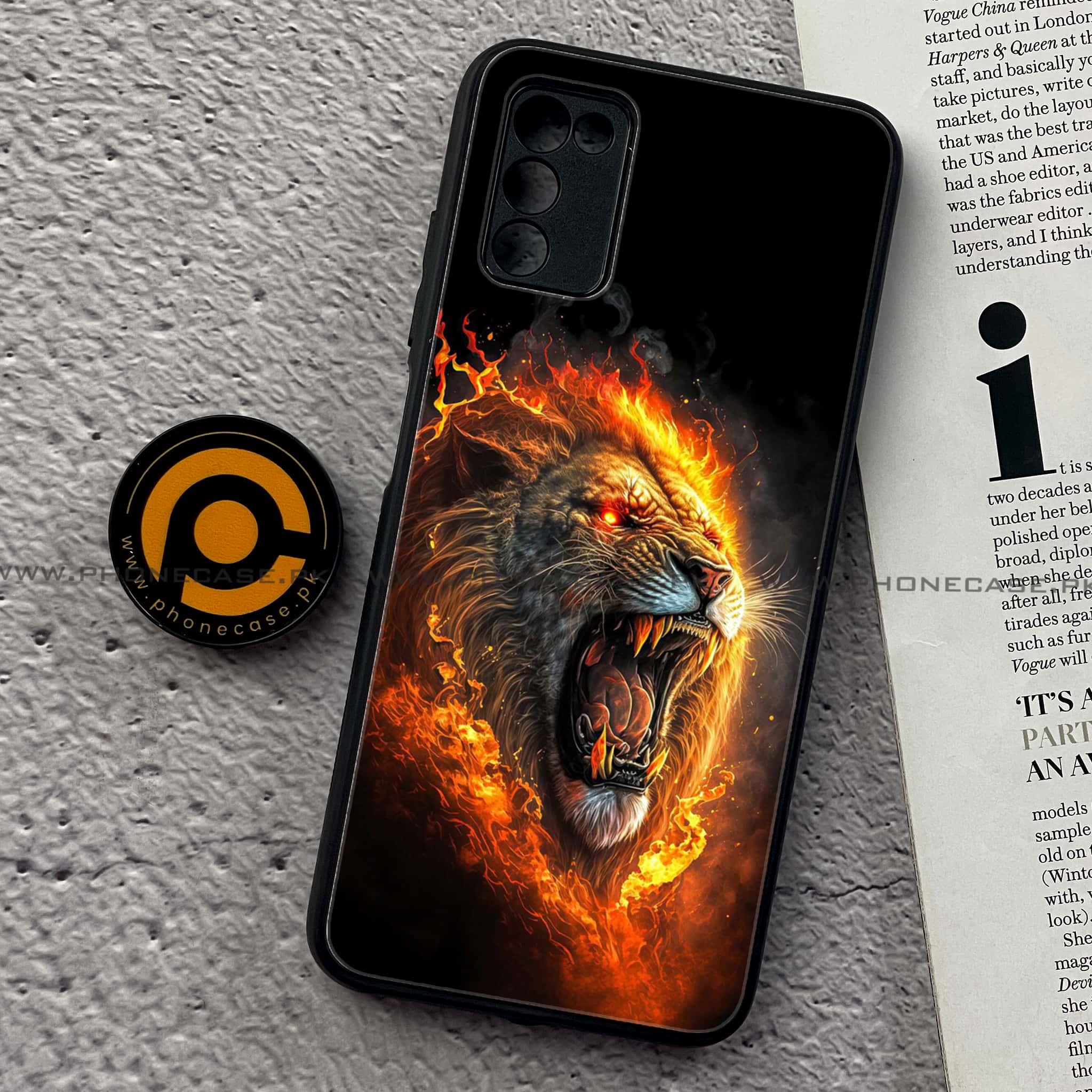 Samsung Galaxy A02s - Tiger 2.0 Series  - Premium Printed Metal soft Bumper shock Proof Case