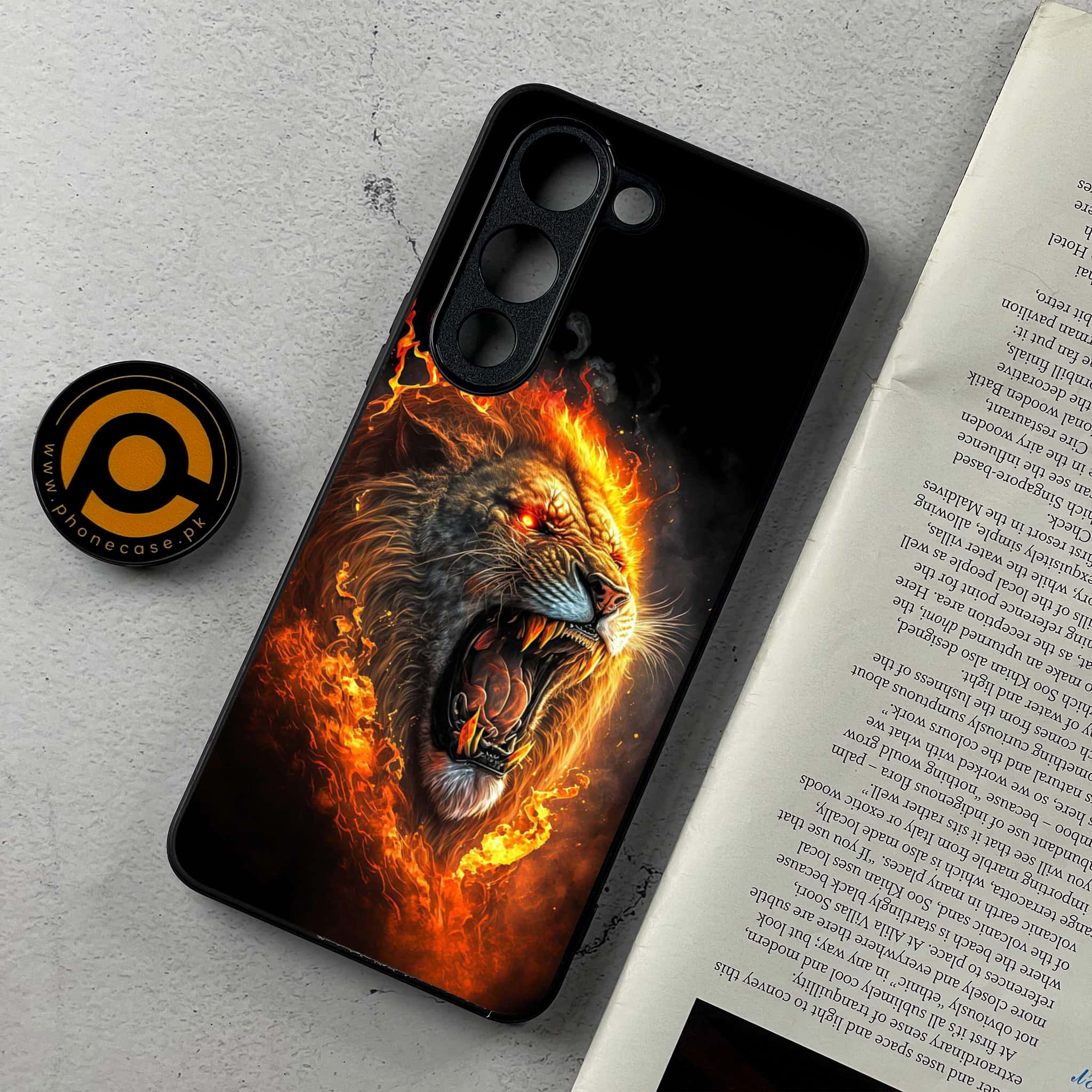 Vivo Y04 - Tiger 2.0 Series - Premium Metal Printed Soft Bumper Shockproof Case