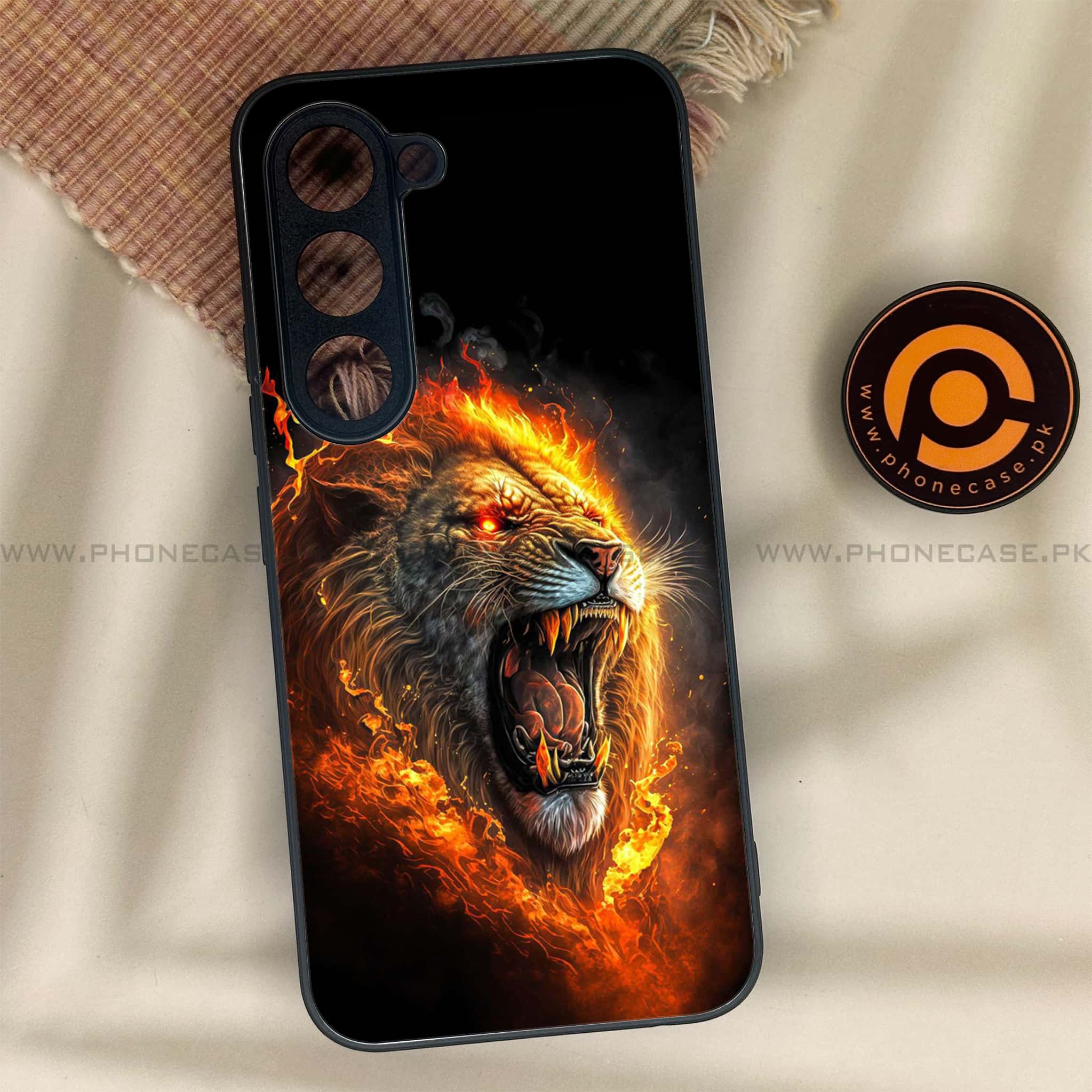 Tecno Spark 40 Pro - Tiger 2.0 Series - Premium Metal Printed soft Bumper shock Proof Case