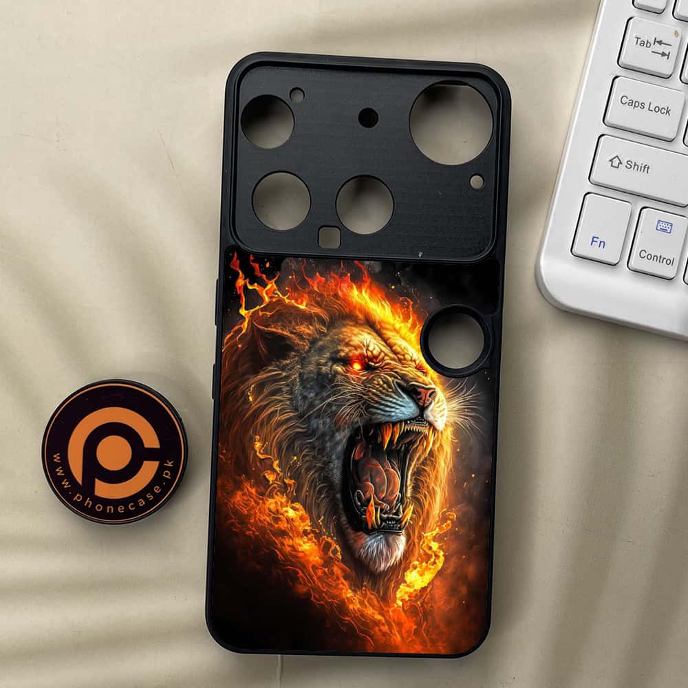 Nothing Phone 3 - Tiger 2.0 Series - Premium Metal  Printed soft Bumper shock Proof Case