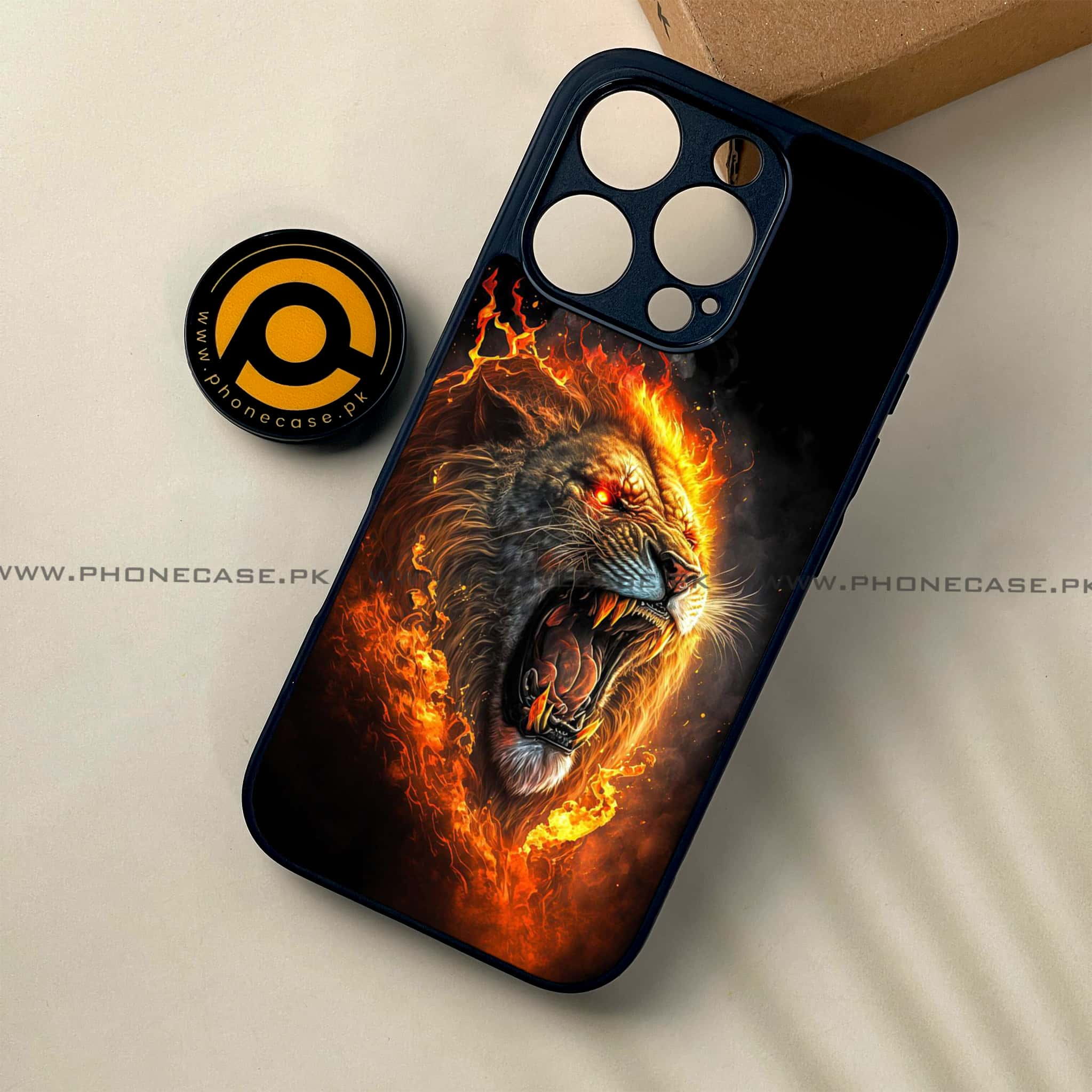 iPhone 16 Pro - Tiger 2.0 Series - Premium Printed Glass soft Bumper shock Proof Case