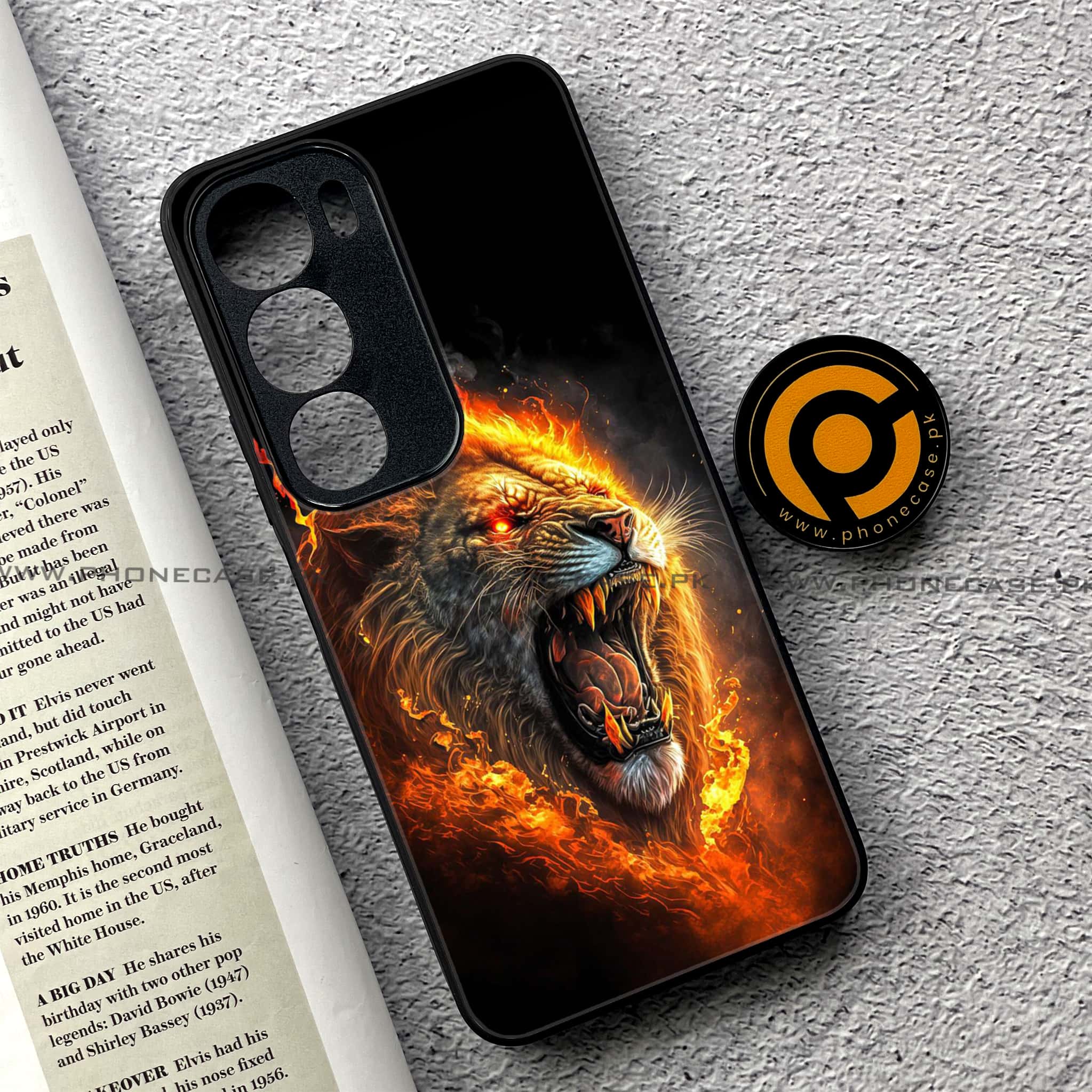 Vivo Y19s Pro - Tiger 2.0 Series - Premium Metal Printed soft Bumper shock Proof Case