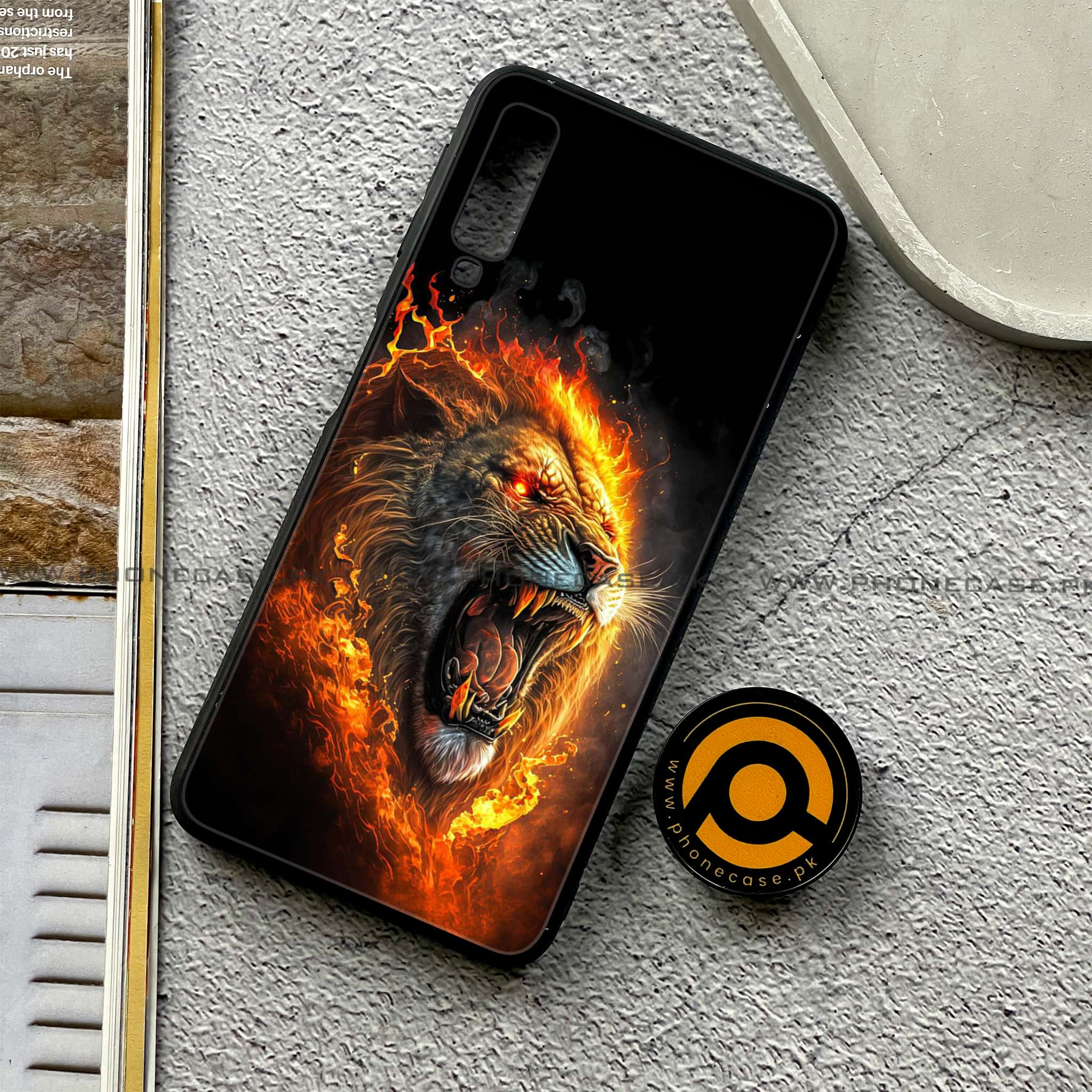 Galaxy A7 2018 - Tiger 2.0 Series - Premium Printed Metal soft Bumper shock Proof Case