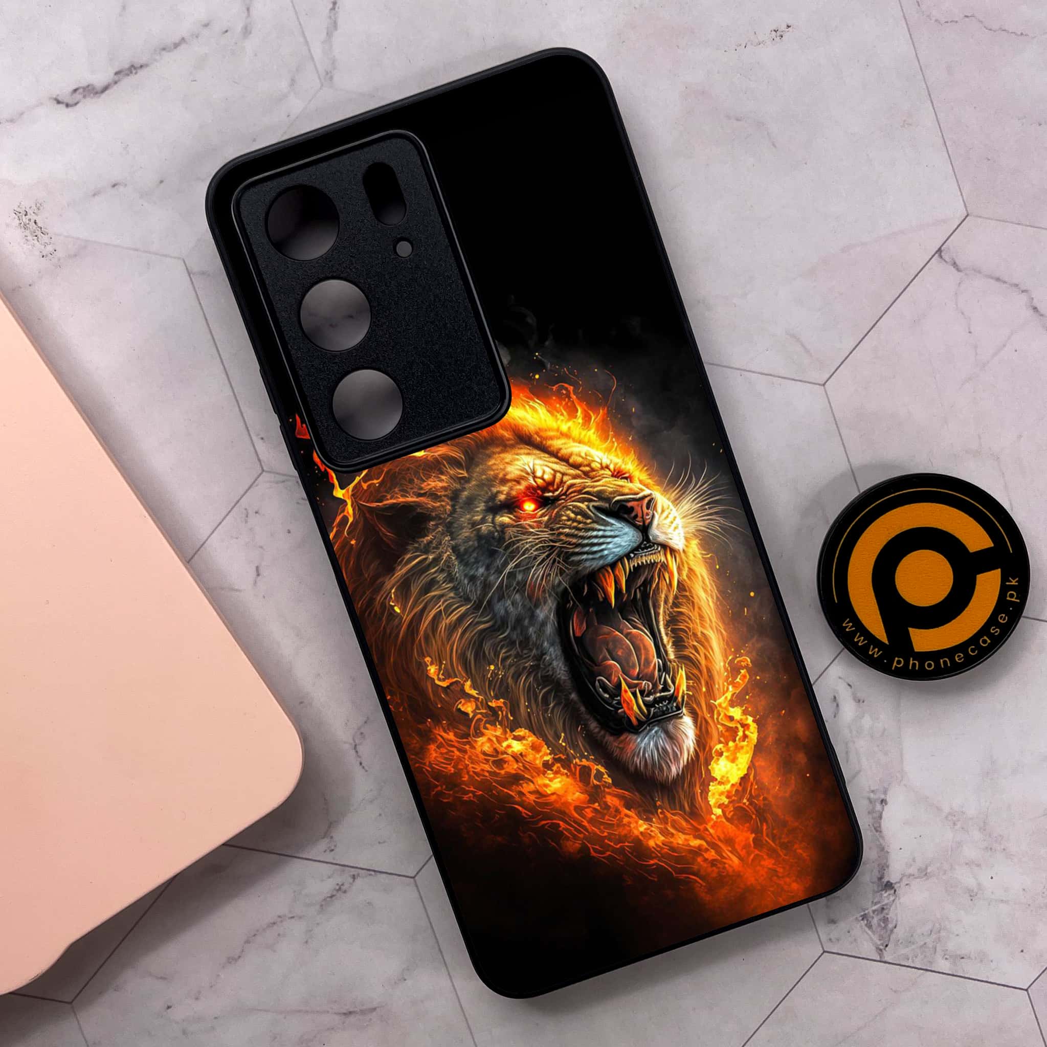 Realme C75x 4G - Tiger 2.0 Series - Premium Metal Printed soft Bumper shock Proof Case