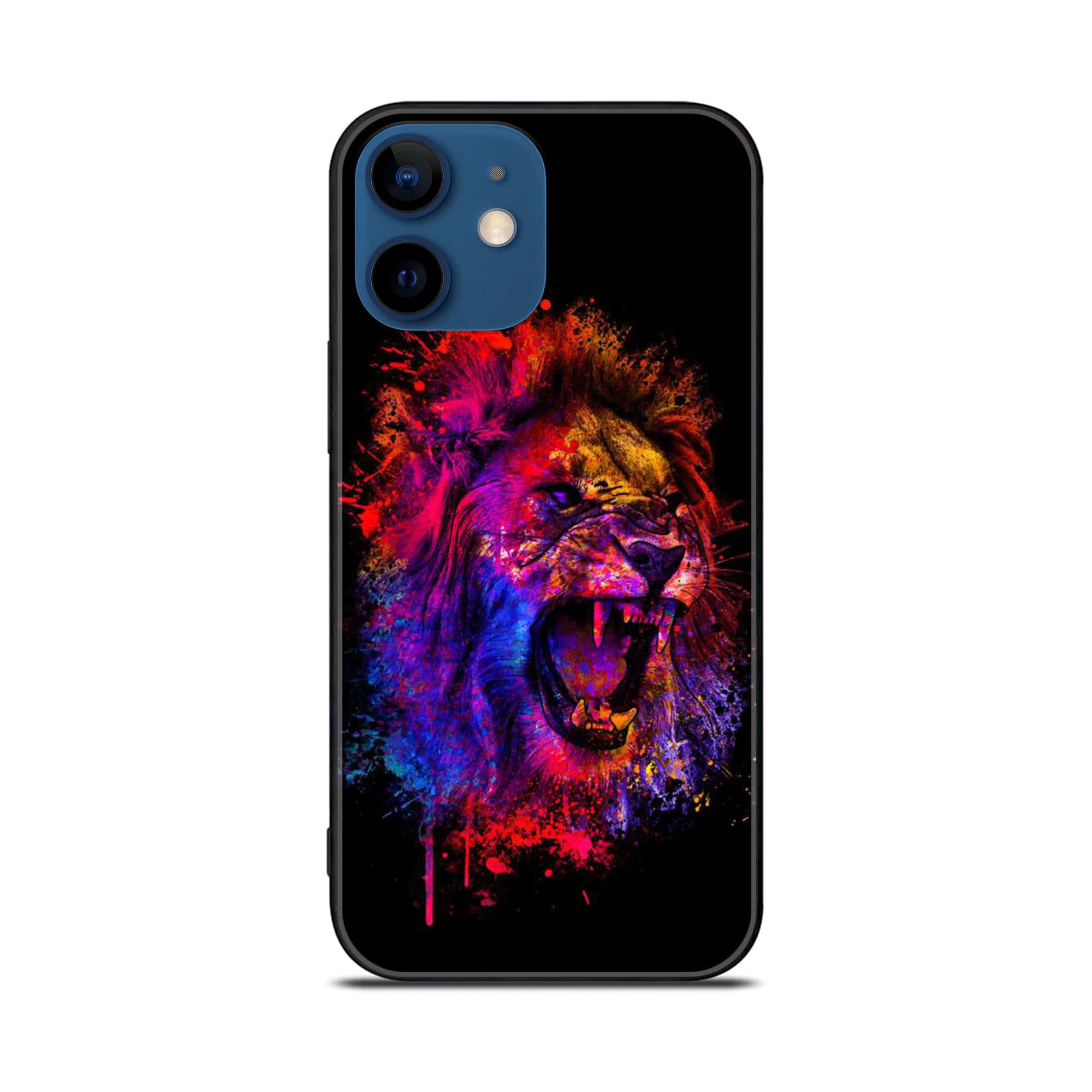 iPhone 11 Tiger Series 2.0 Premium Printed Glass soft Bumper shock Proof Case