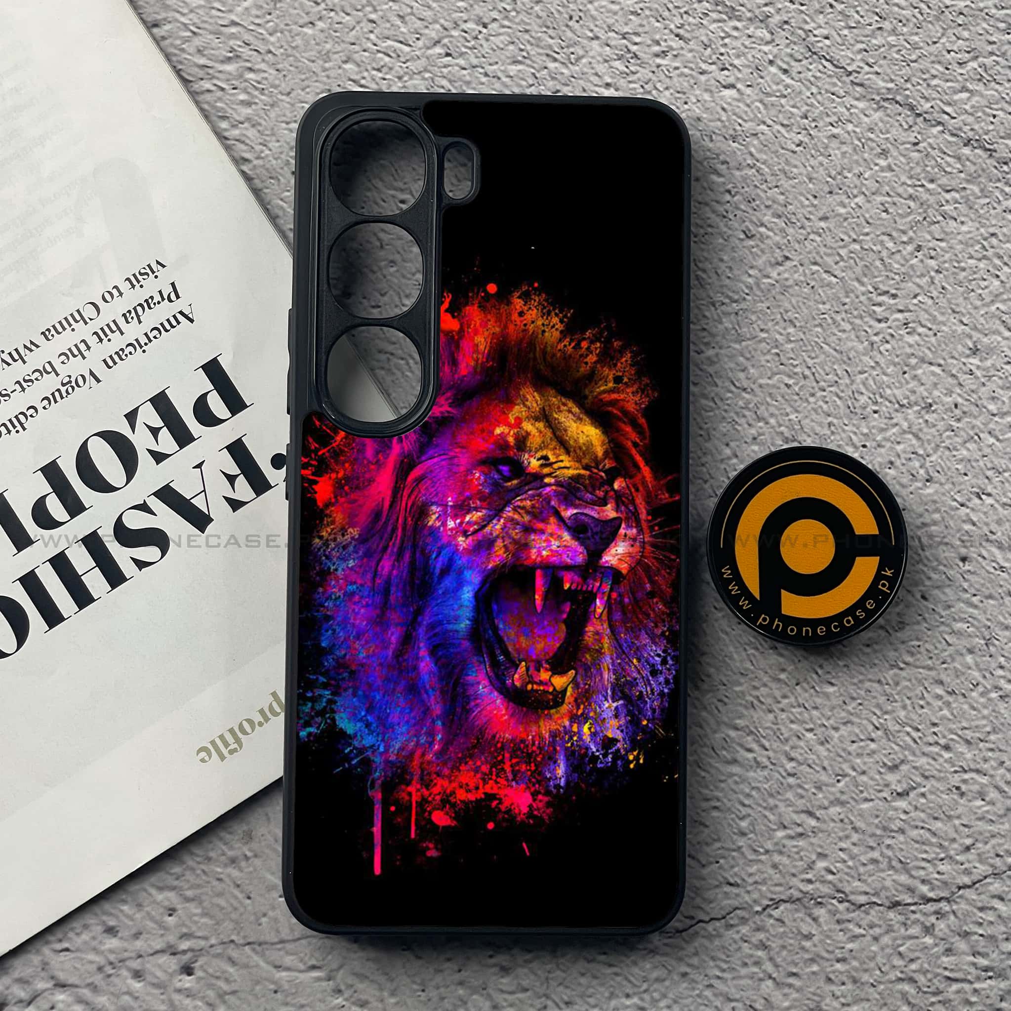 Vivo Y200 4G - Tiger 2.0 Series - Premium Metal Printed soft Bumper Shock Proof Case