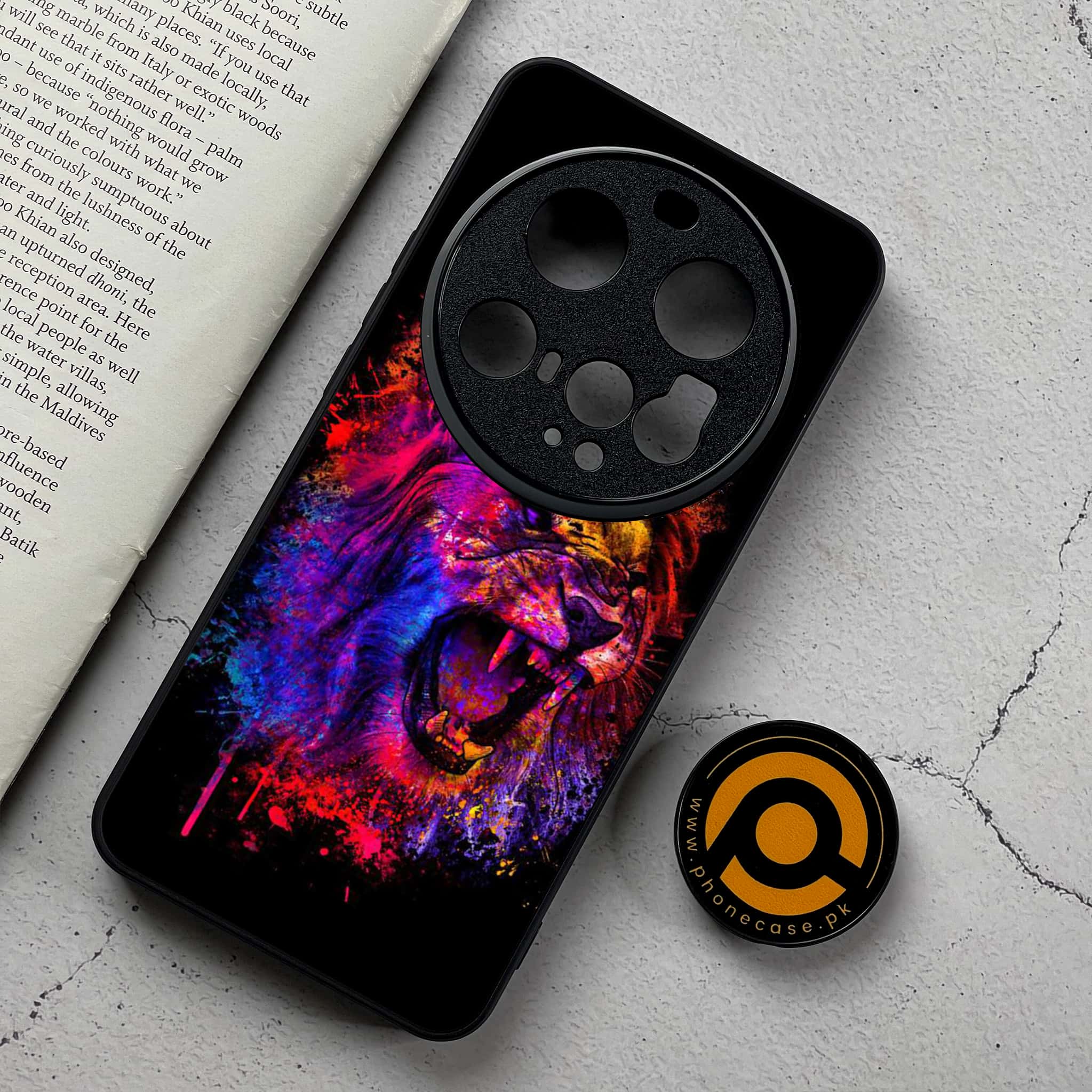 Xiaomi 15 Ultra - Tiger 2.0 Series - Premium Metal Printed Soft Bumper Shockproof Case